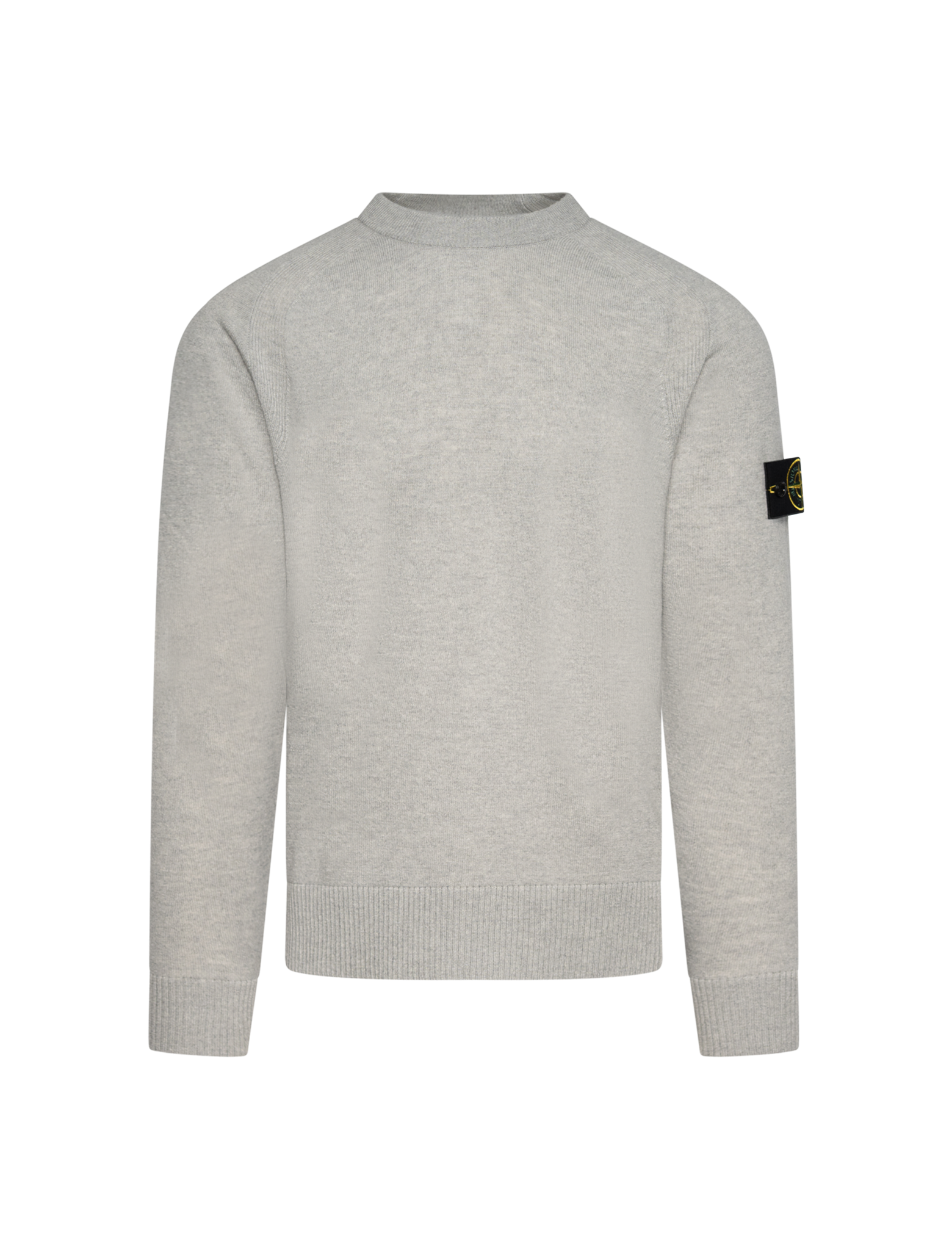 Crewneck raglan wool jumper