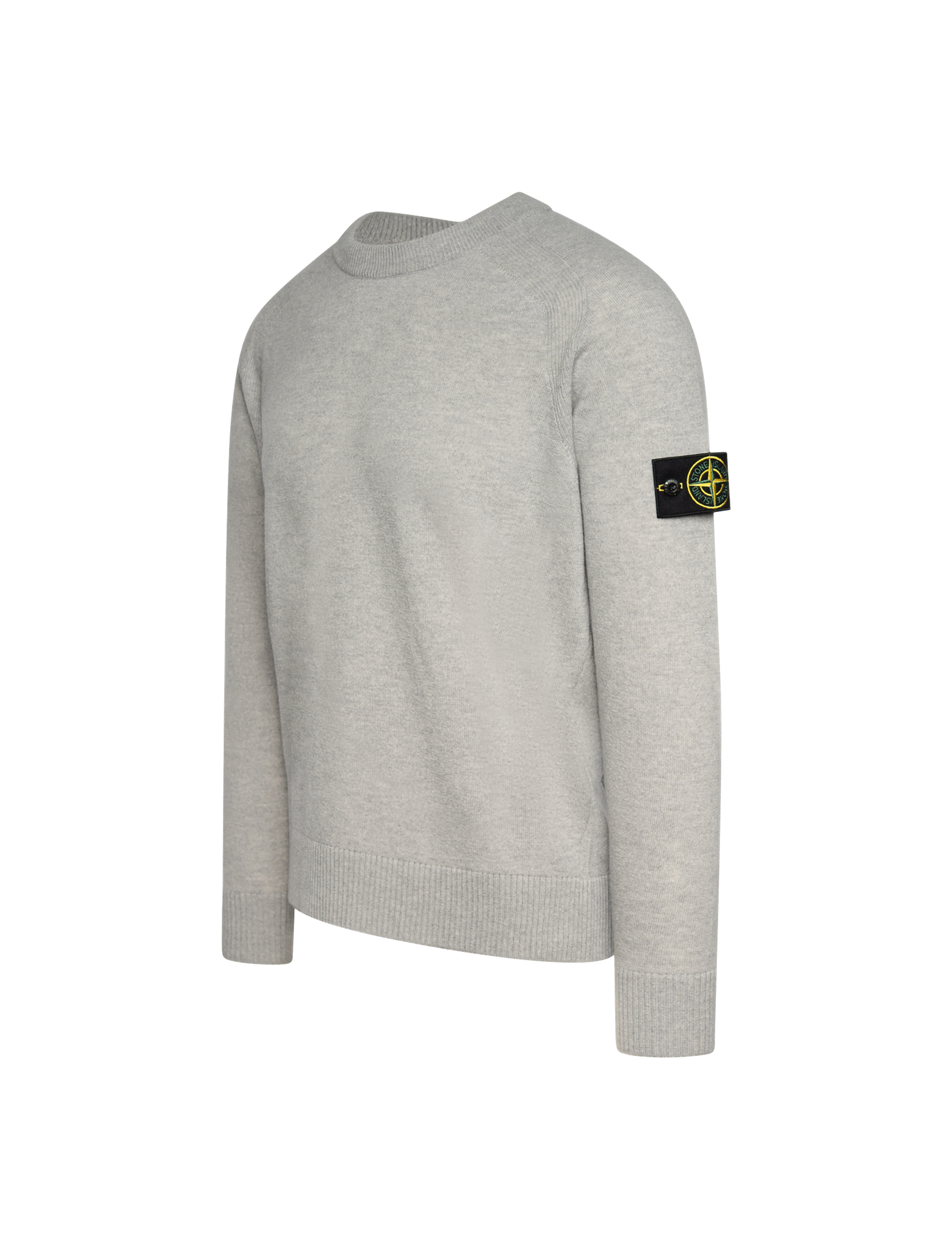 Crewneck raglan wool jumper