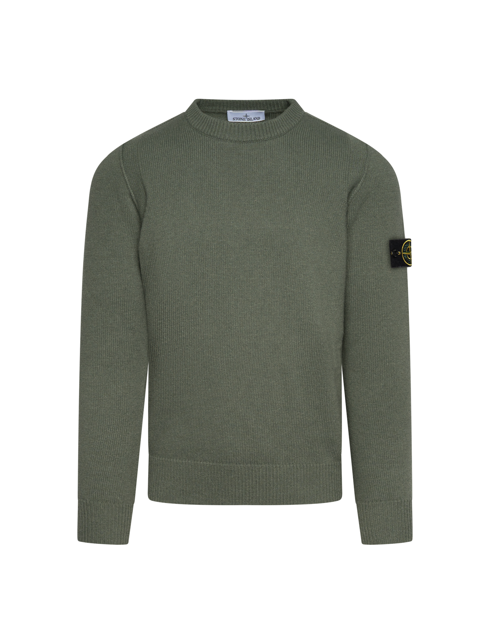 Crewneck stitch wool jumper