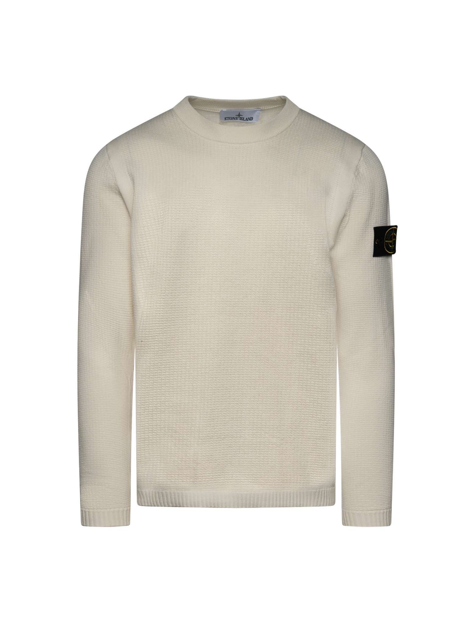 Crewneck stitch wool jumper