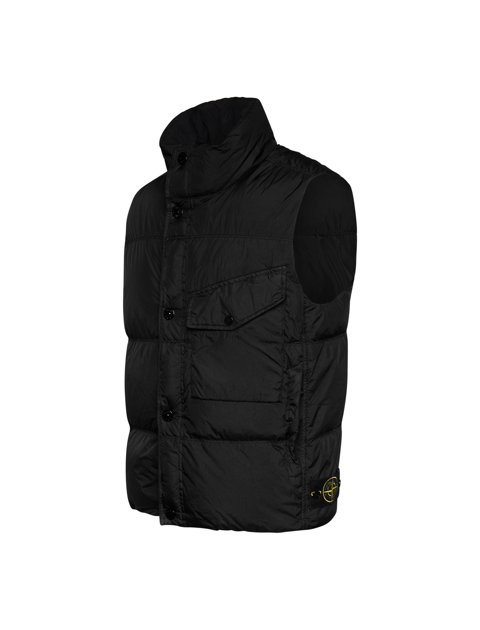 Crinkle Reps padded bodywarmer