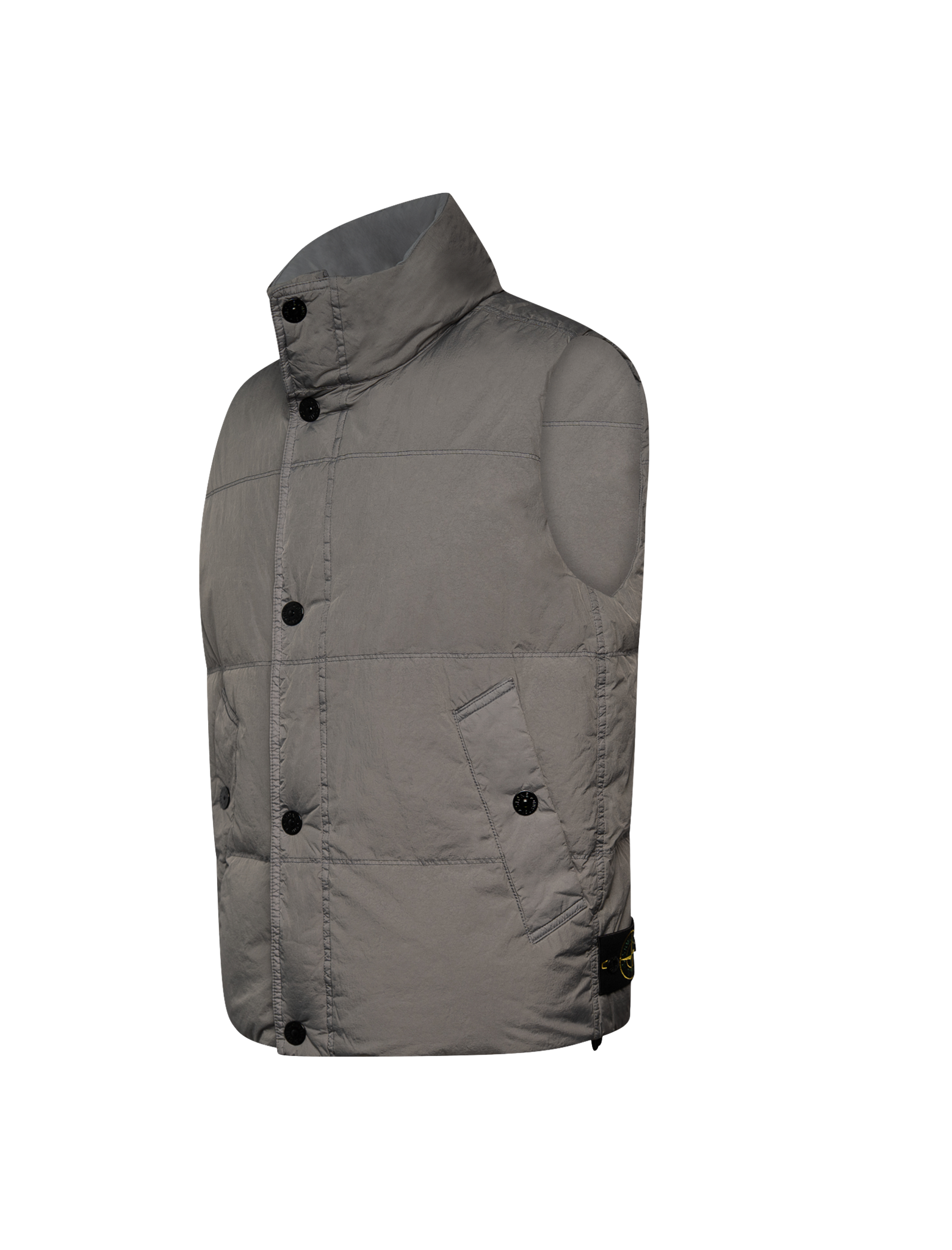 Crinkle Reps padded bodywarmer