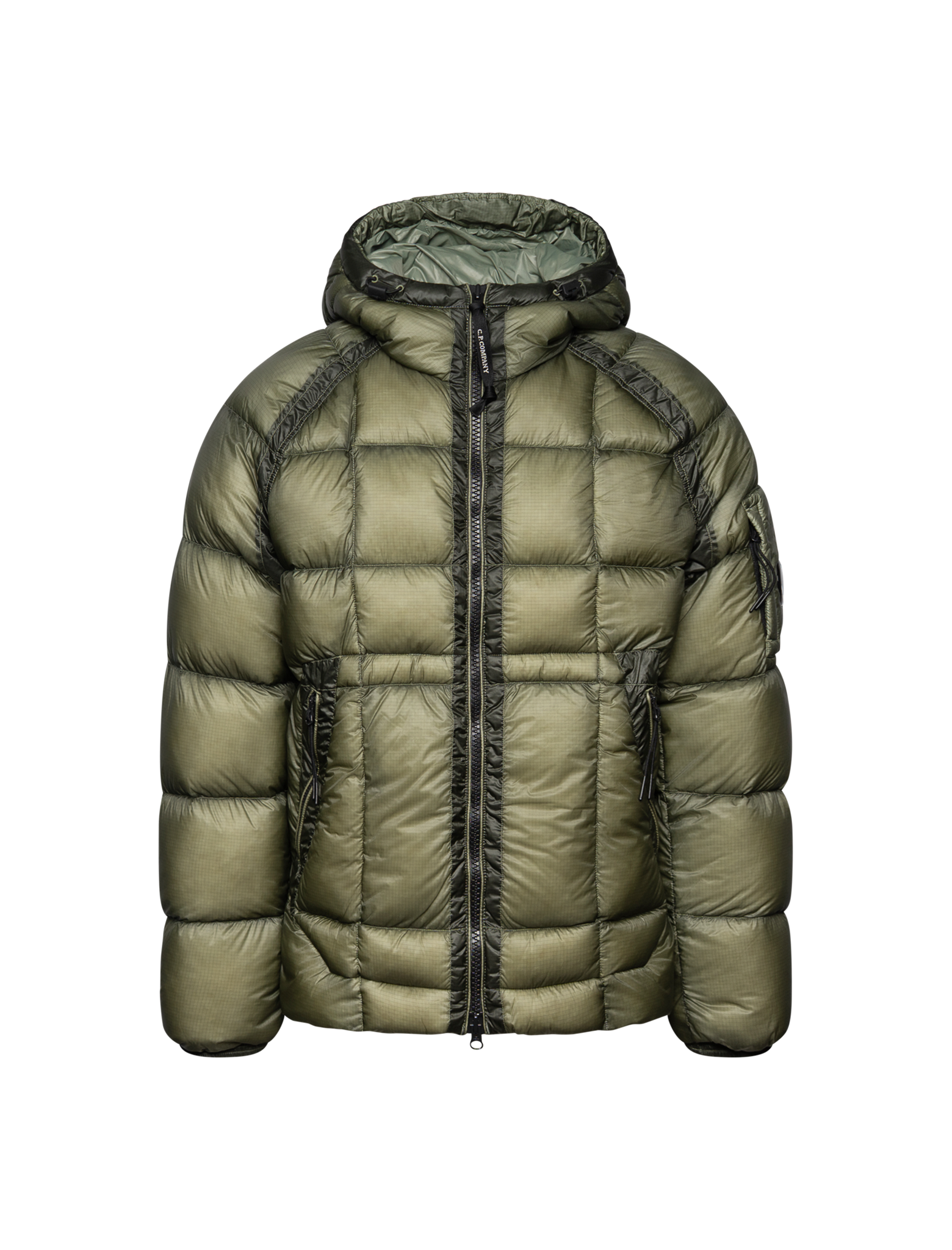 D.D. Shell hooded down jacket