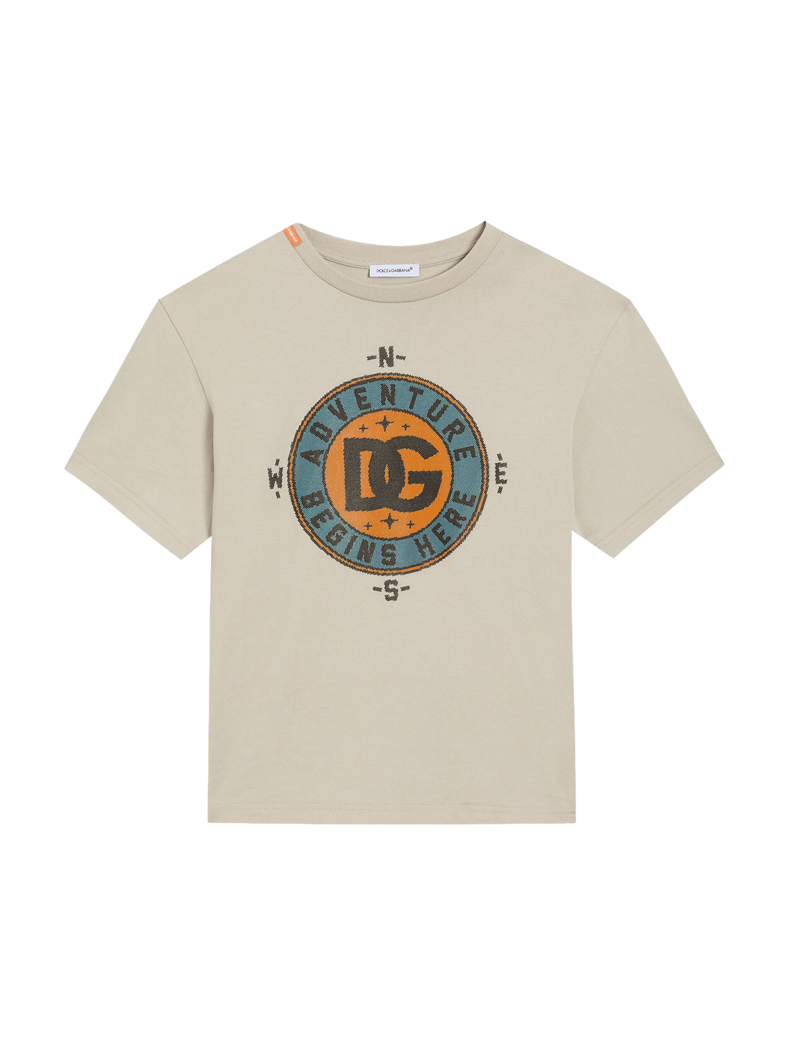 DG compass print t-shirt