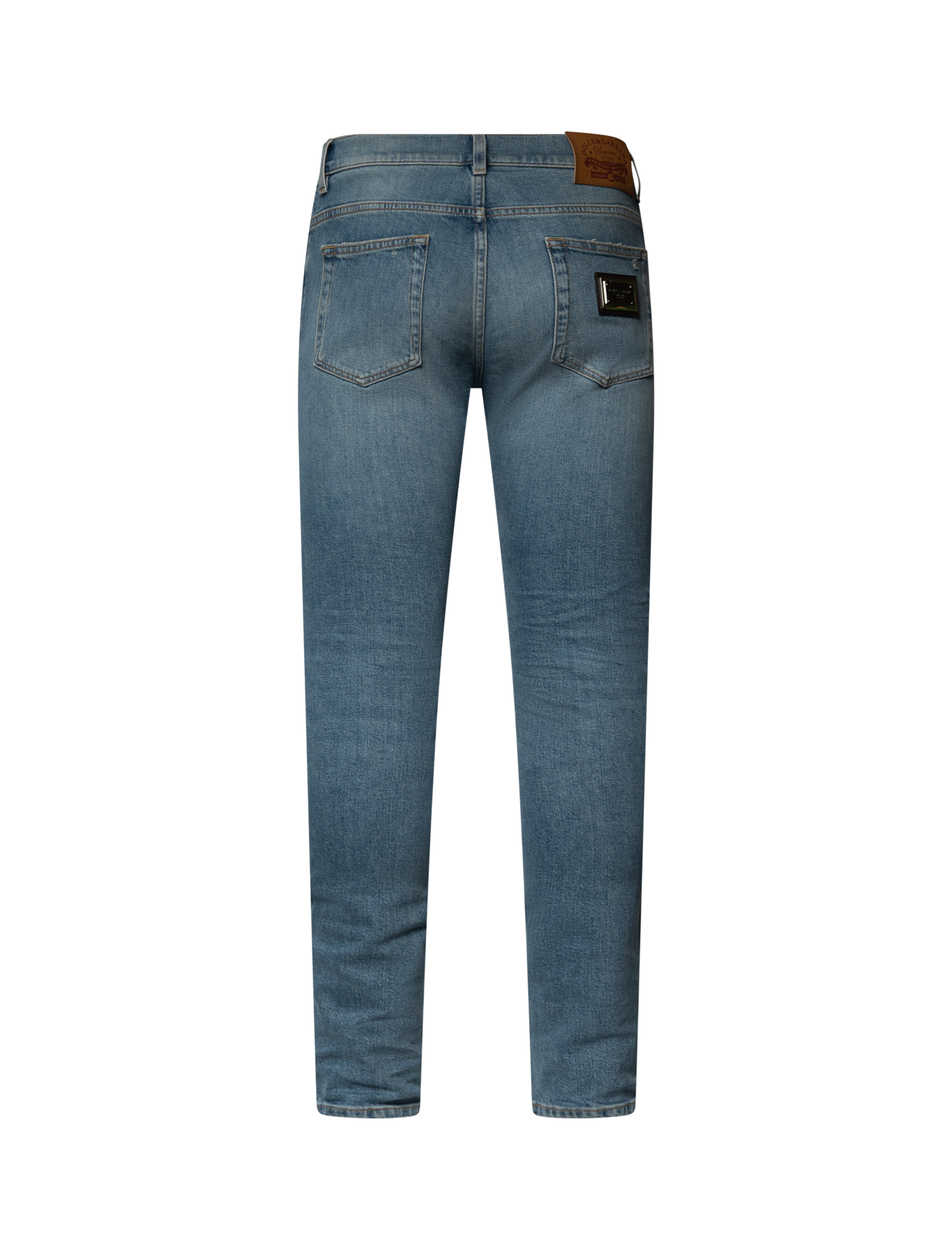 Skinny fit plaque jeans