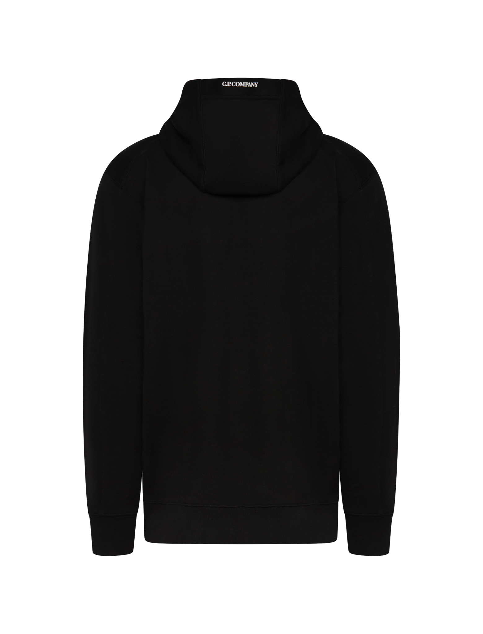 Diagonal raised fleece hoodie