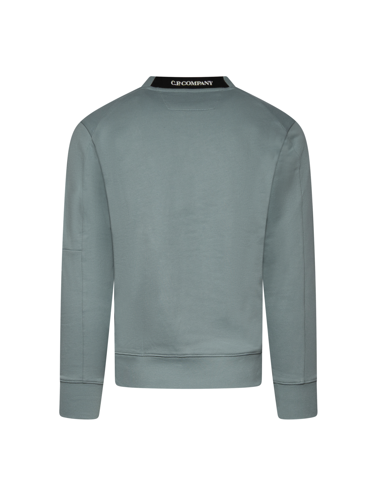 Diagonal raised fleece sweater