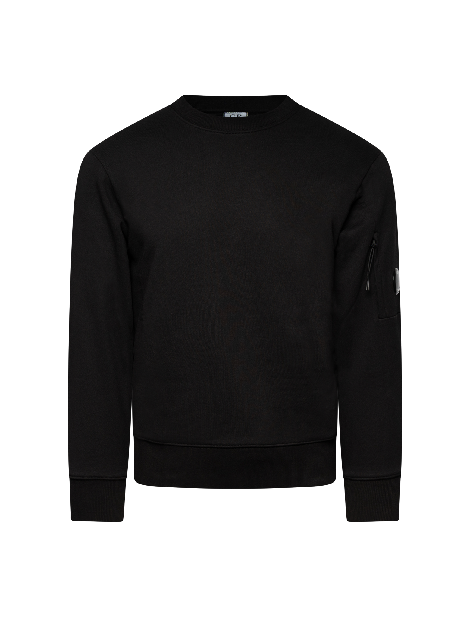 Diagonal raised fleece sweater