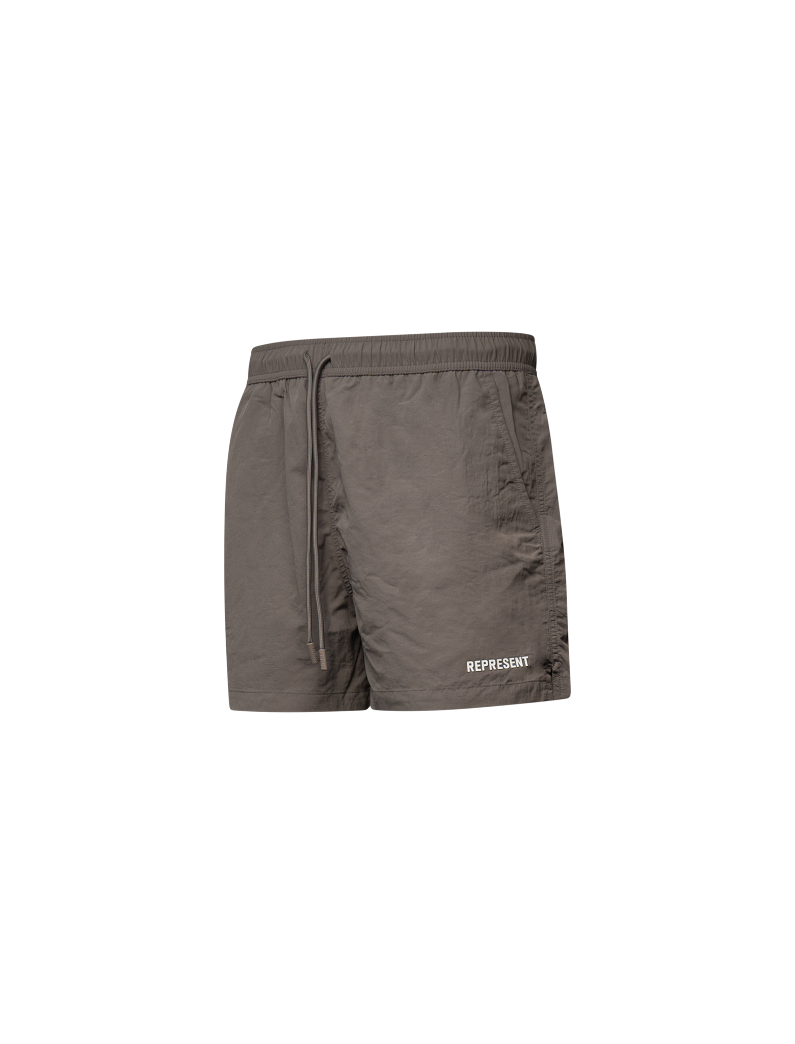 Drawstring swim shorts