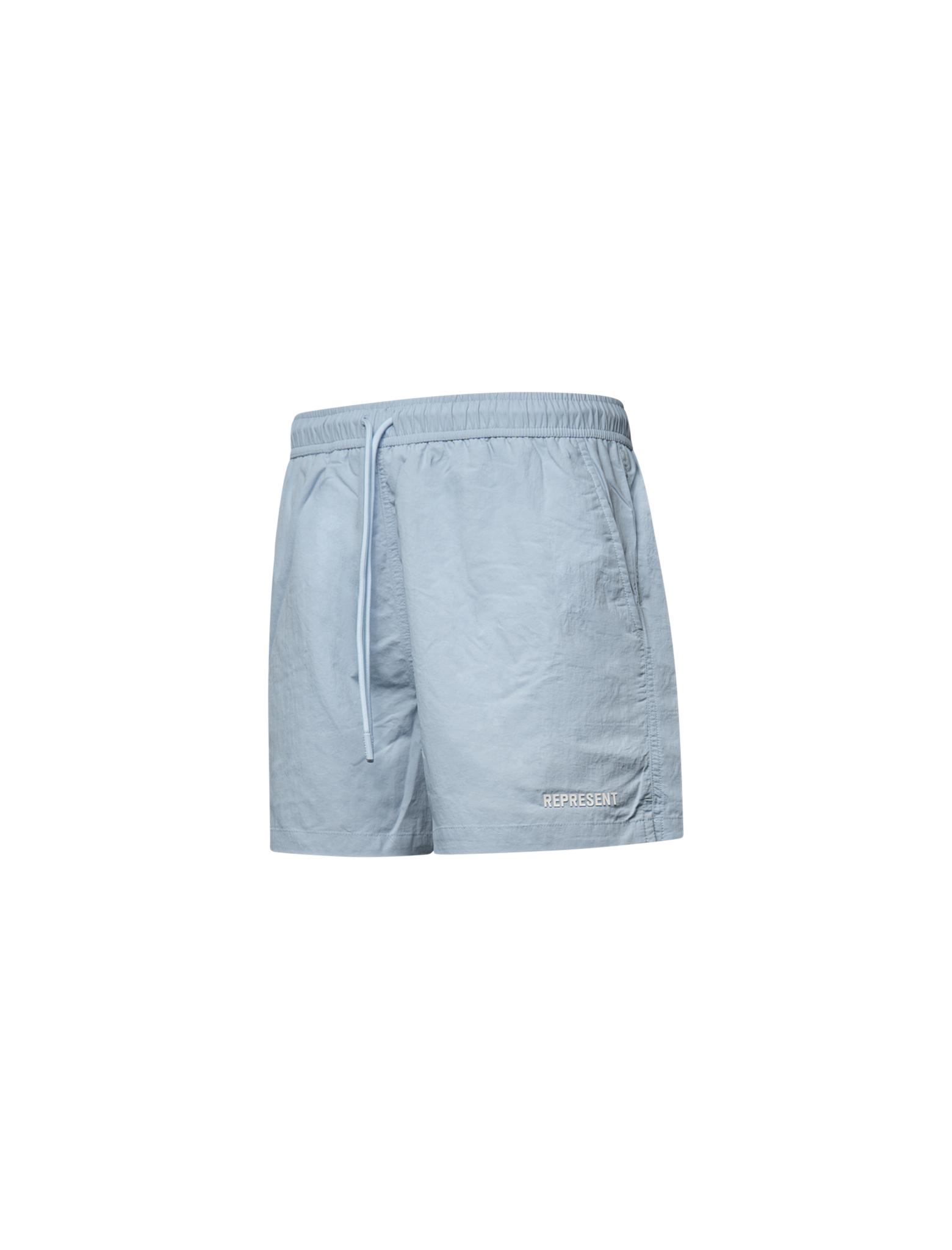 Drawstring swim shorts