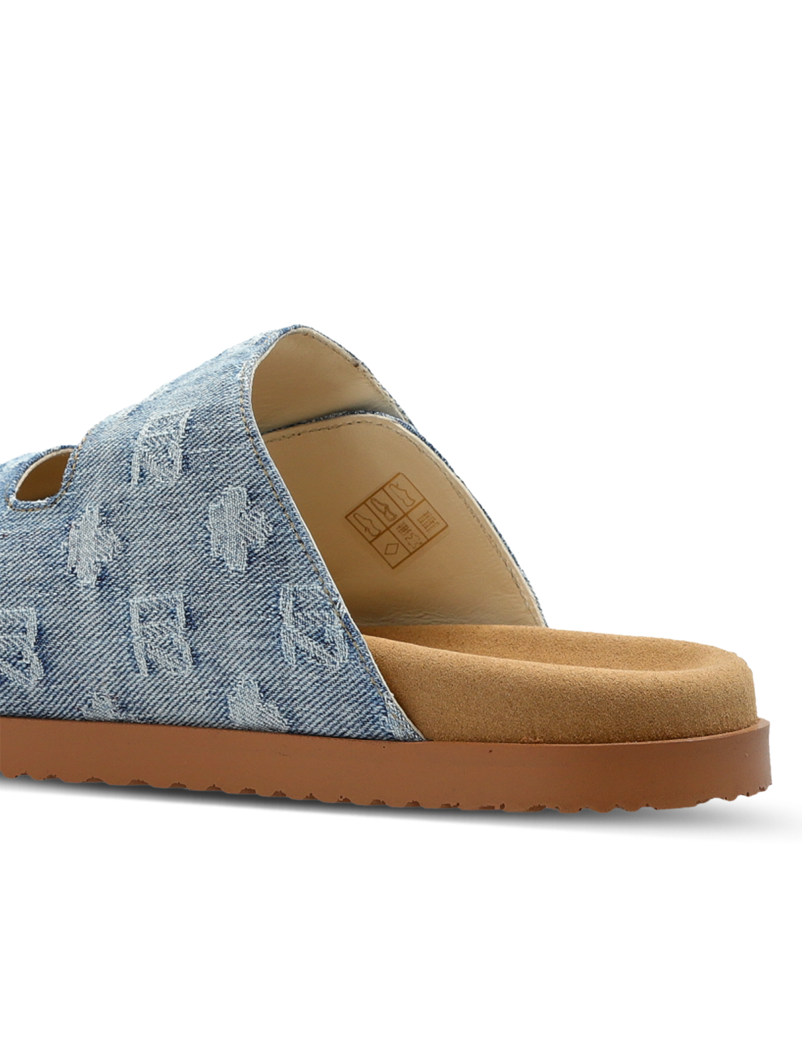 Dsquared2 denim logo slides