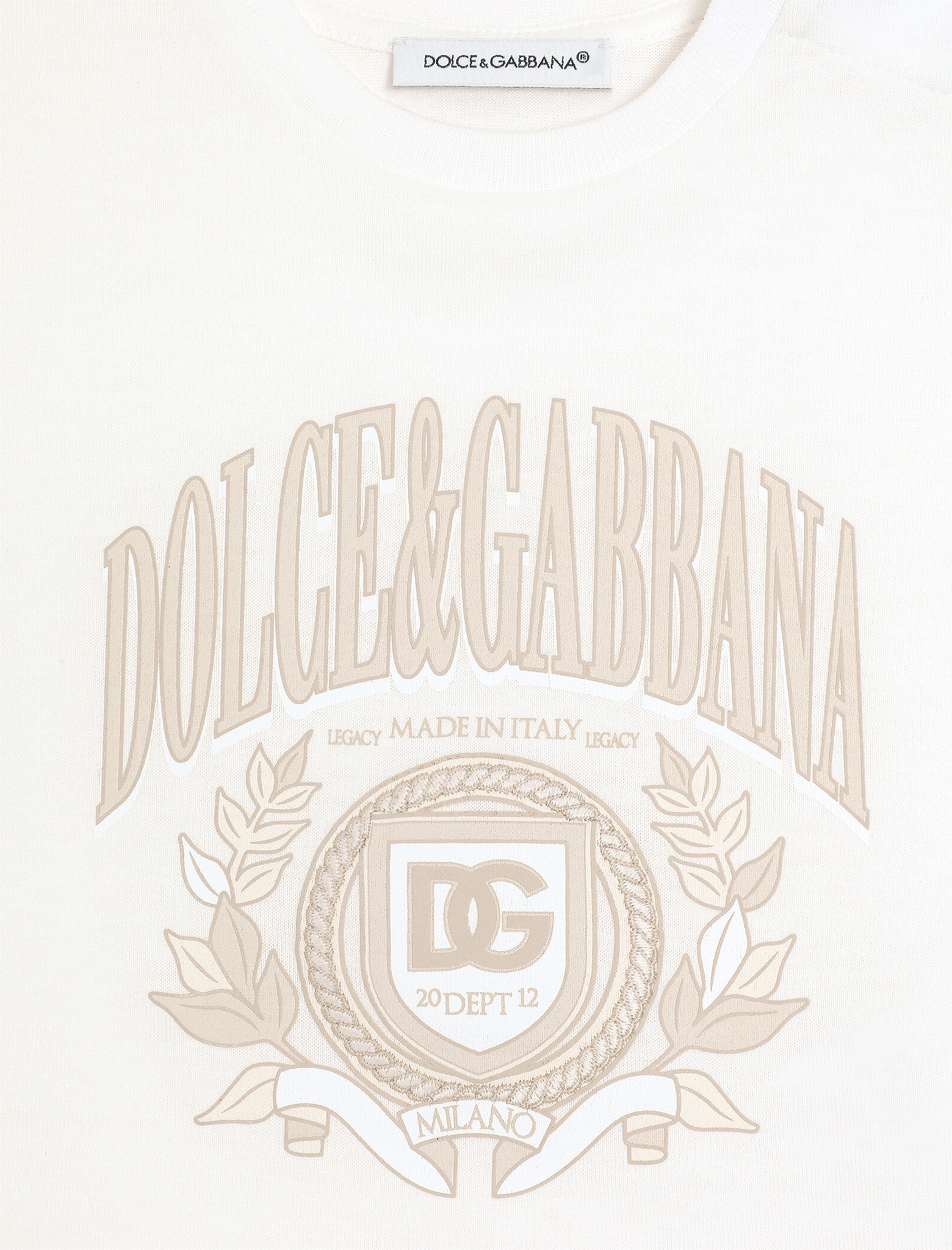 Embroidered jersey t-shirt