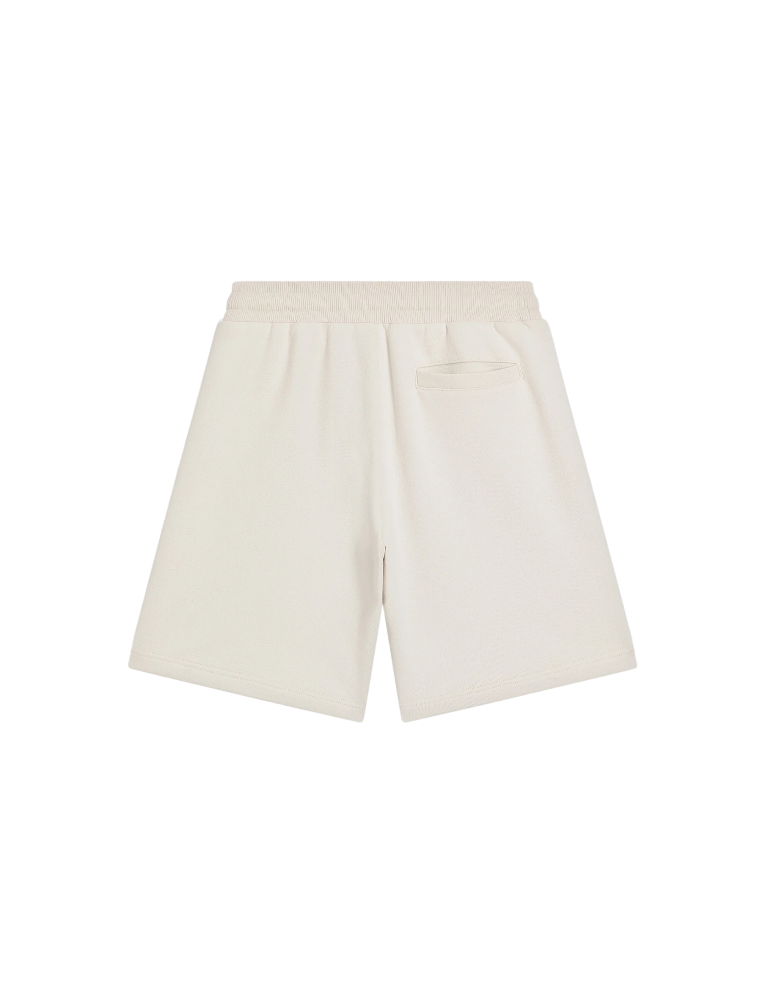 Embroidered logo fleece shorts