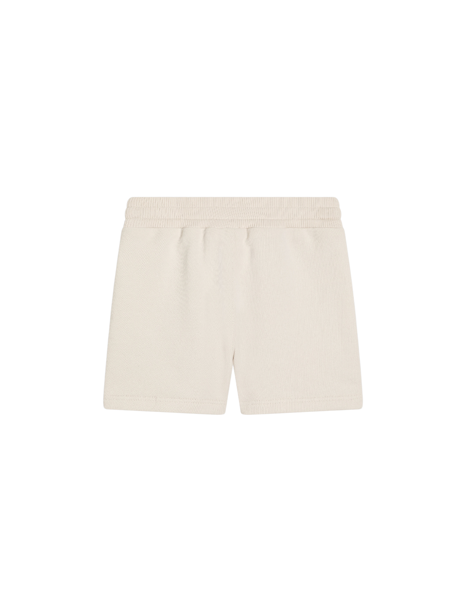 Embroidered logo fleece shorts