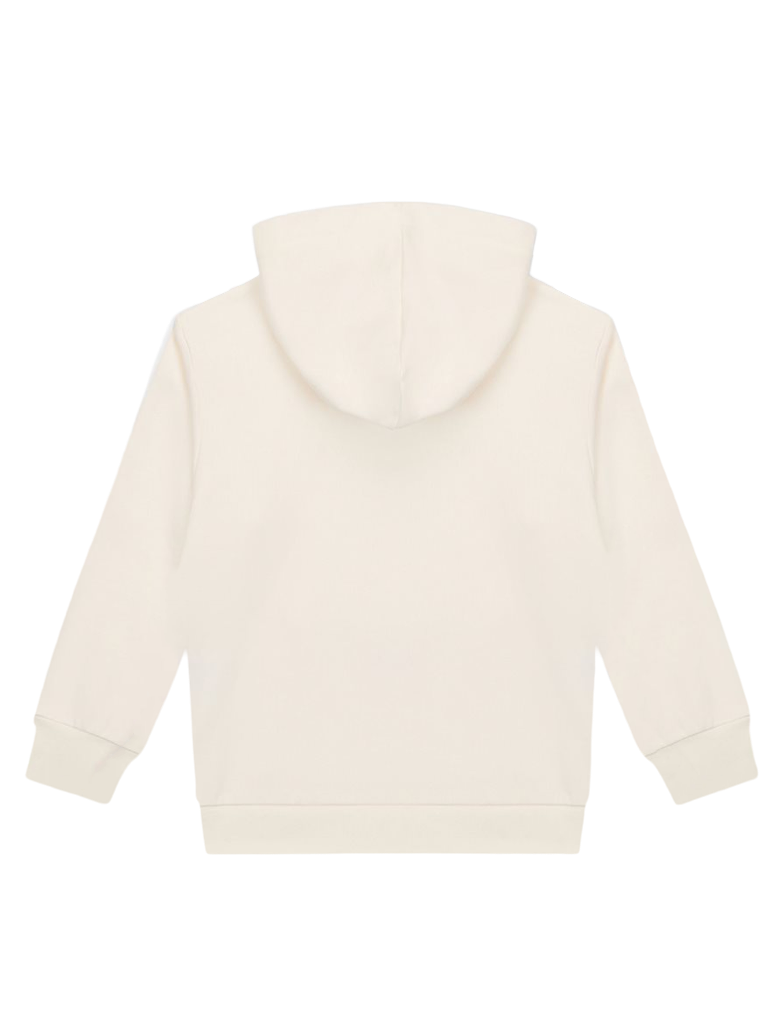 Embroidered logo print hoodie