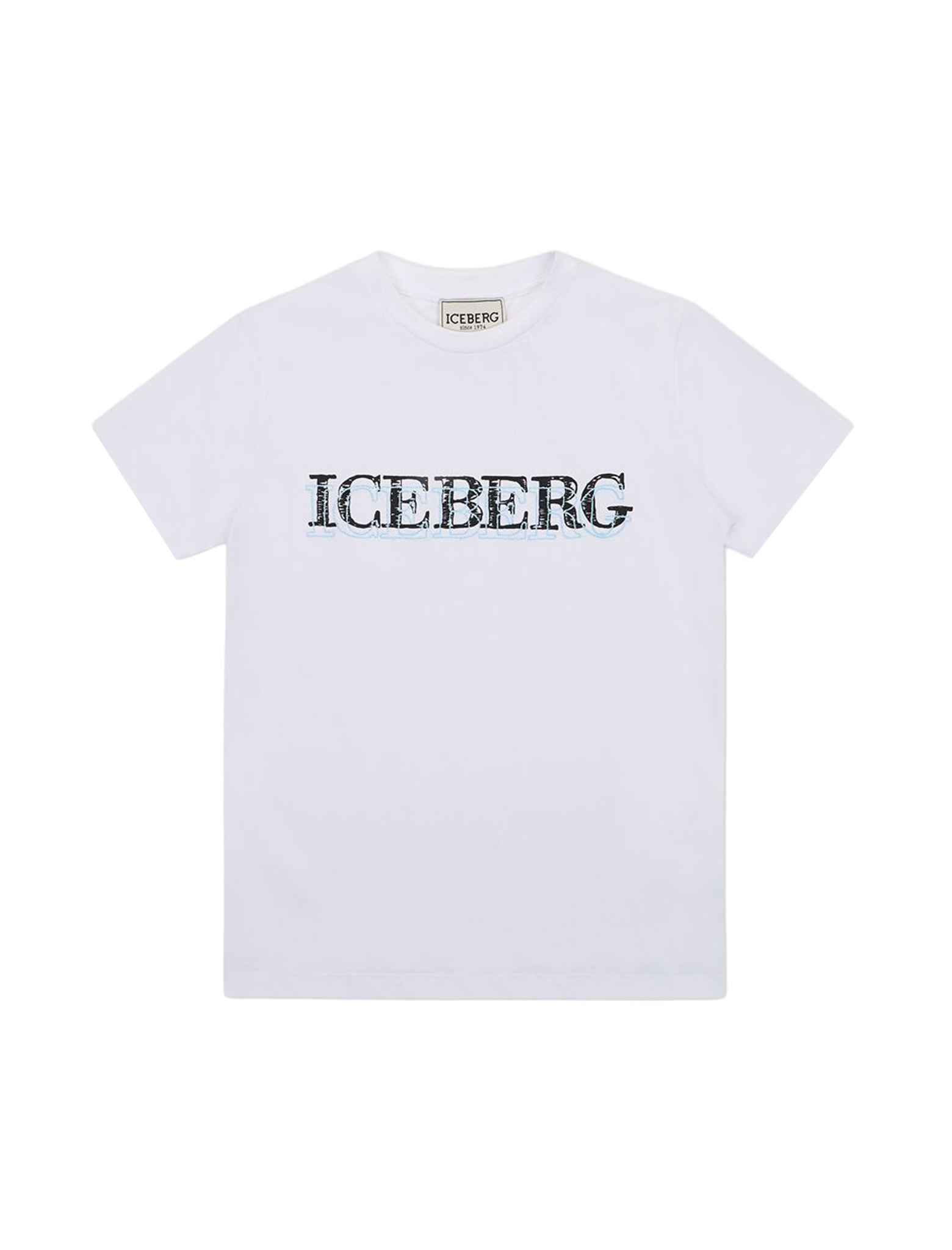 Embroidered logo print t-shirt