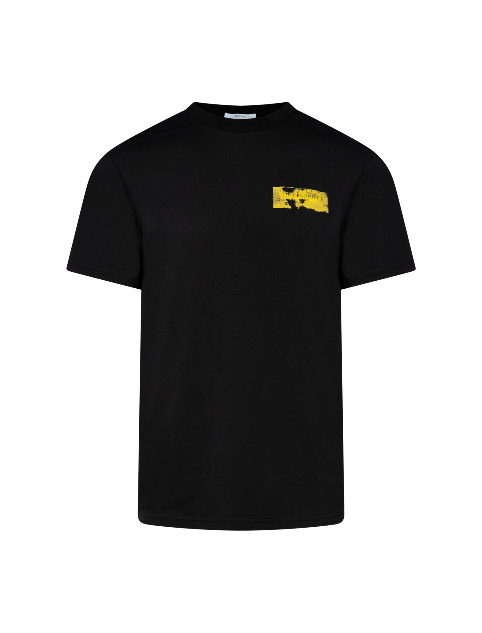 Logo paint print t-shirt