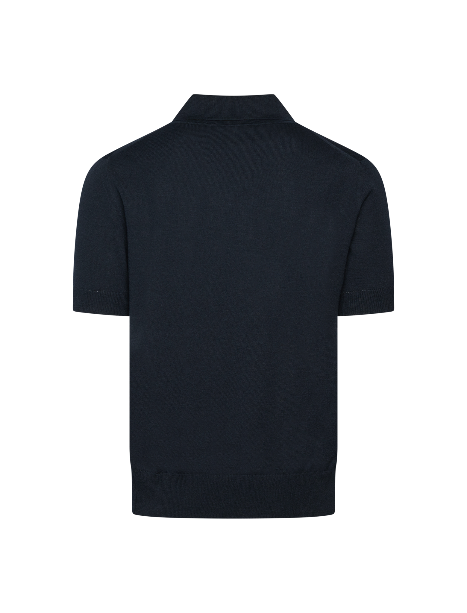 Embroidery wool polo shirt