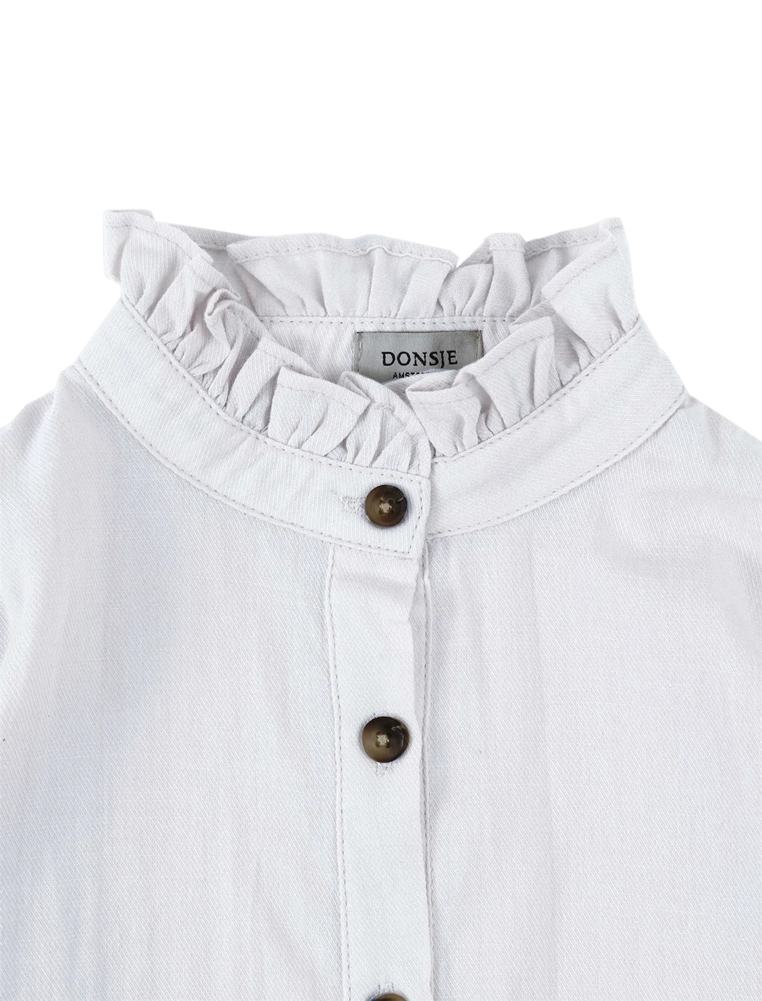 Fini ruffled collar blouse