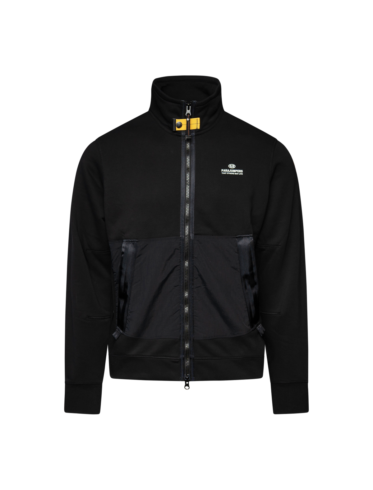 Fleece nylon sweatshirt