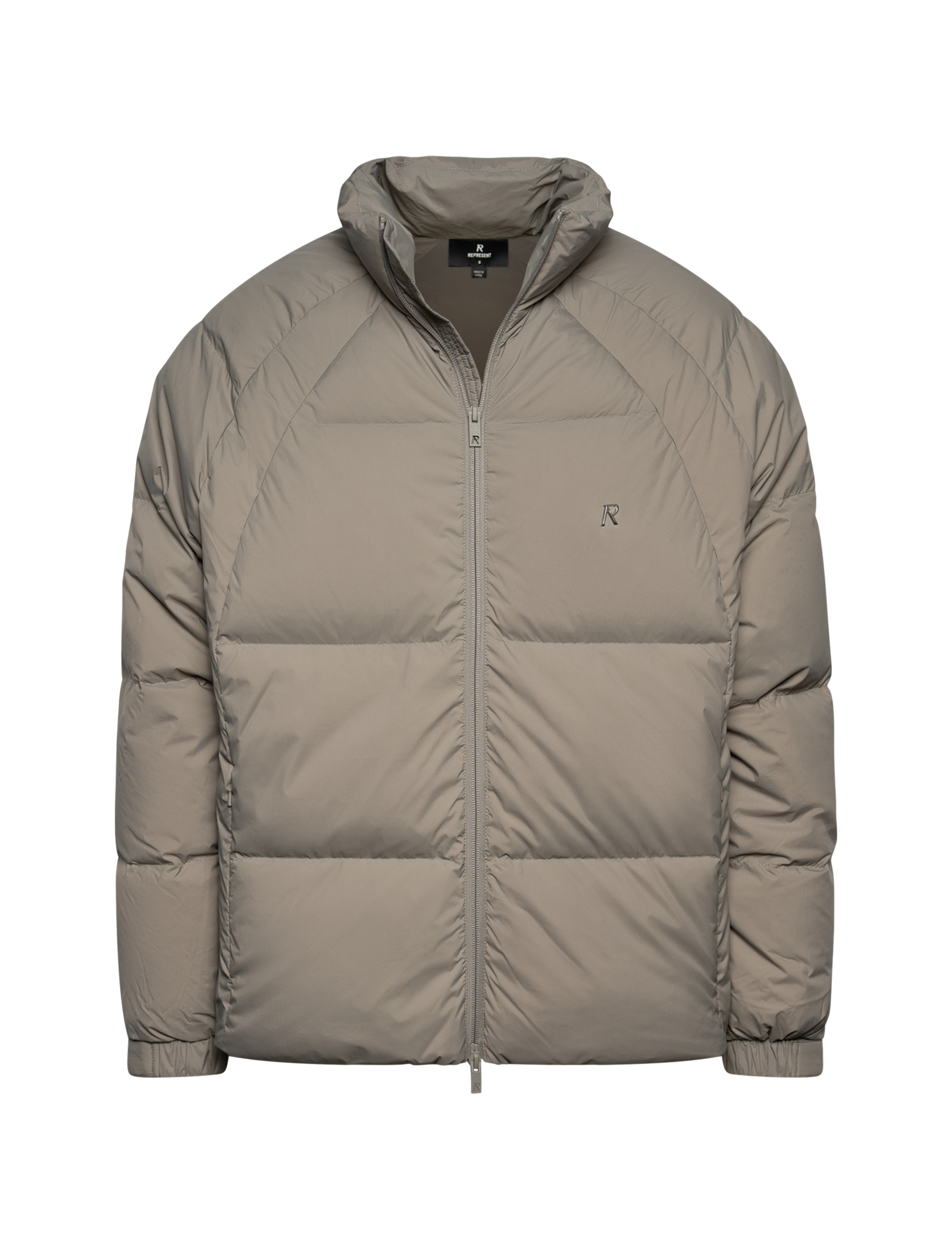 Funnel puffer jacket