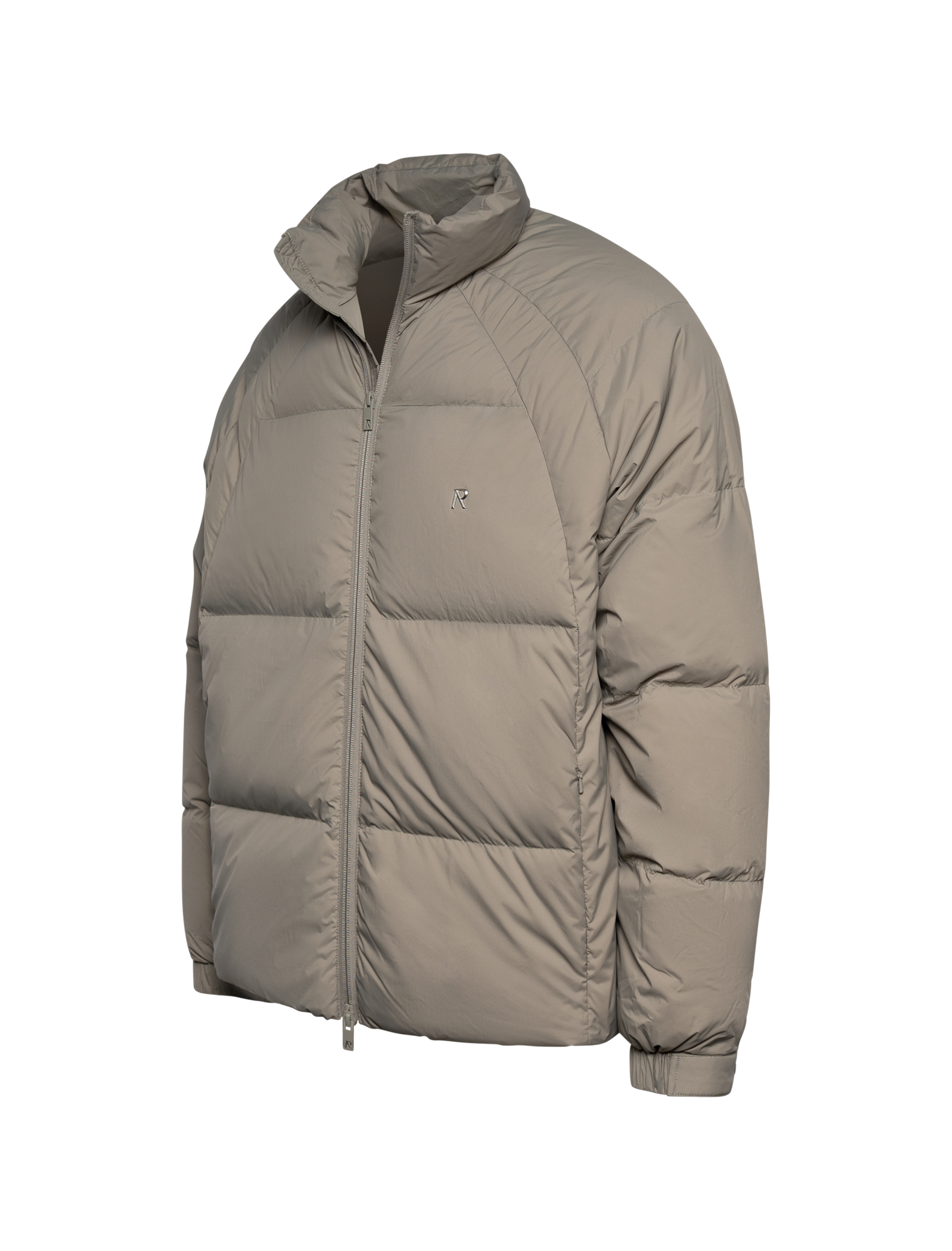 Funnel puffer jacket
