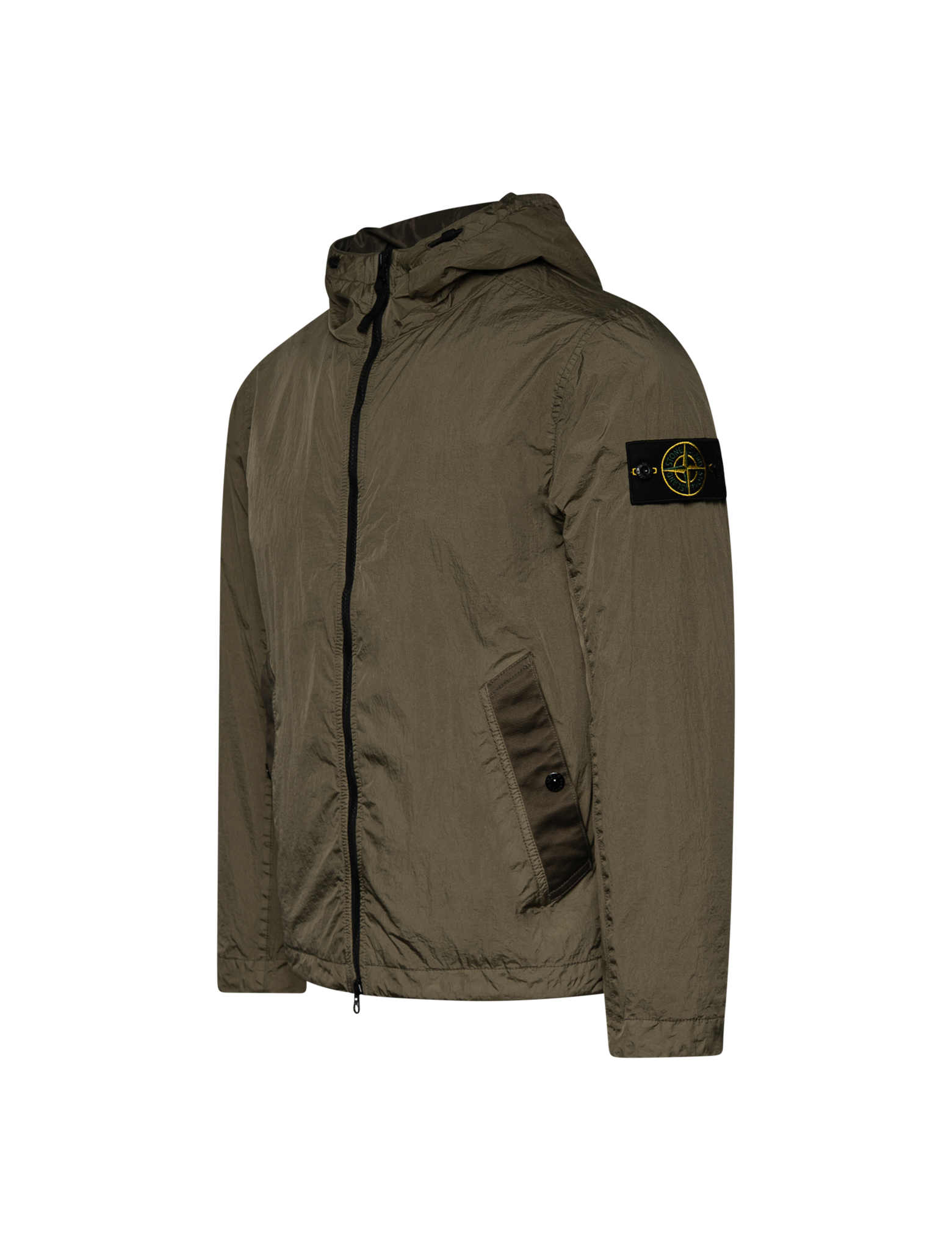 Jacke R-NY aus Crinkle-Gewebe