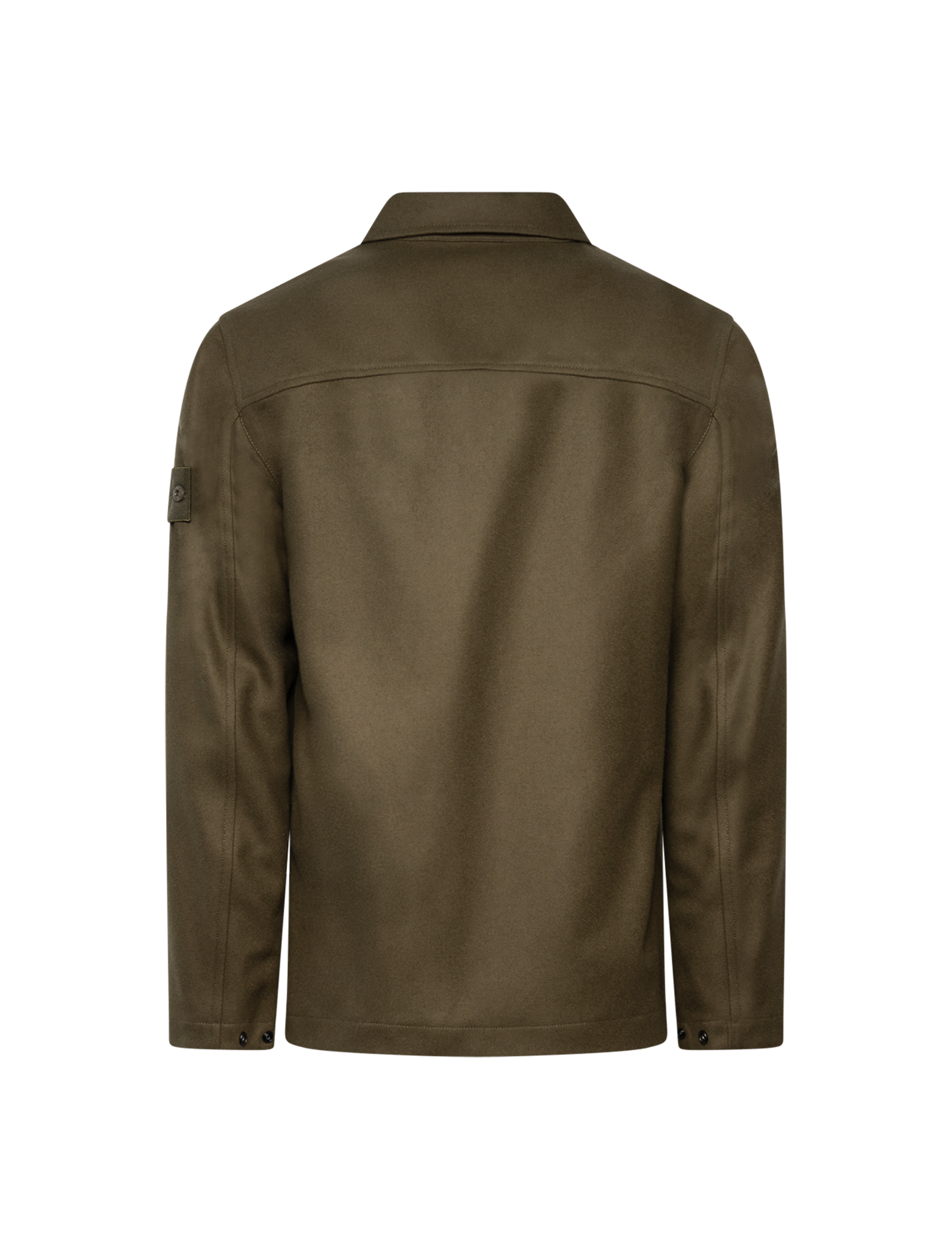 Ghost wool flannel overshirt
