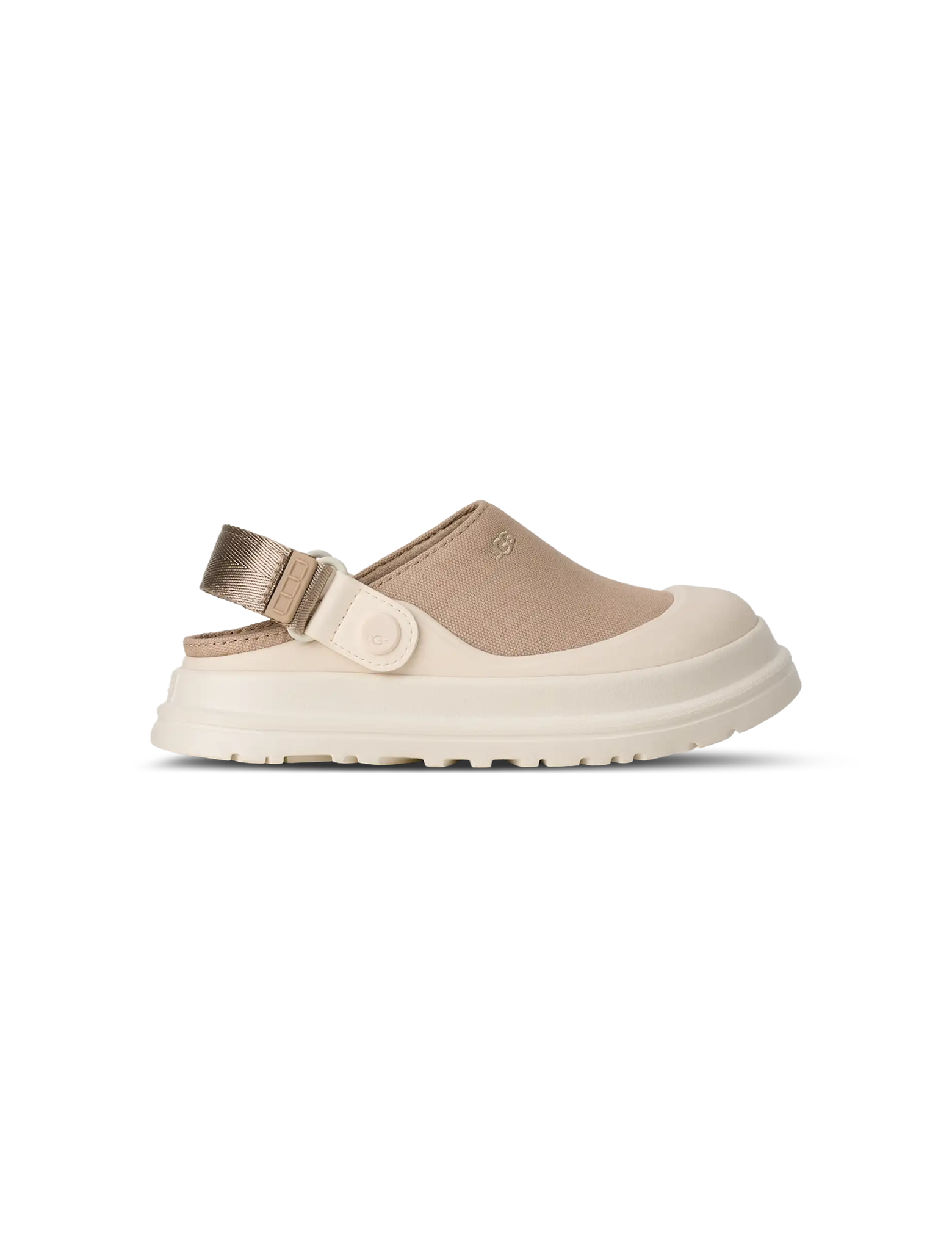 Goldenglow canvas Clog sandals