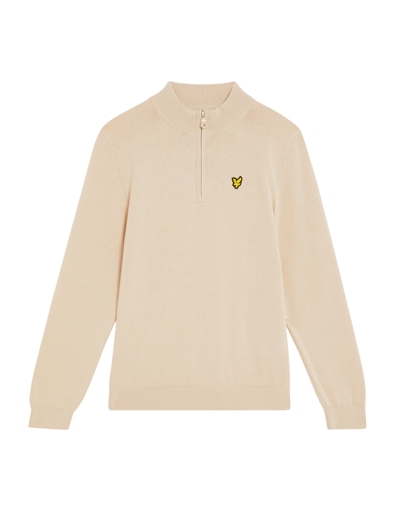 Half zip eagle knitwear jumper