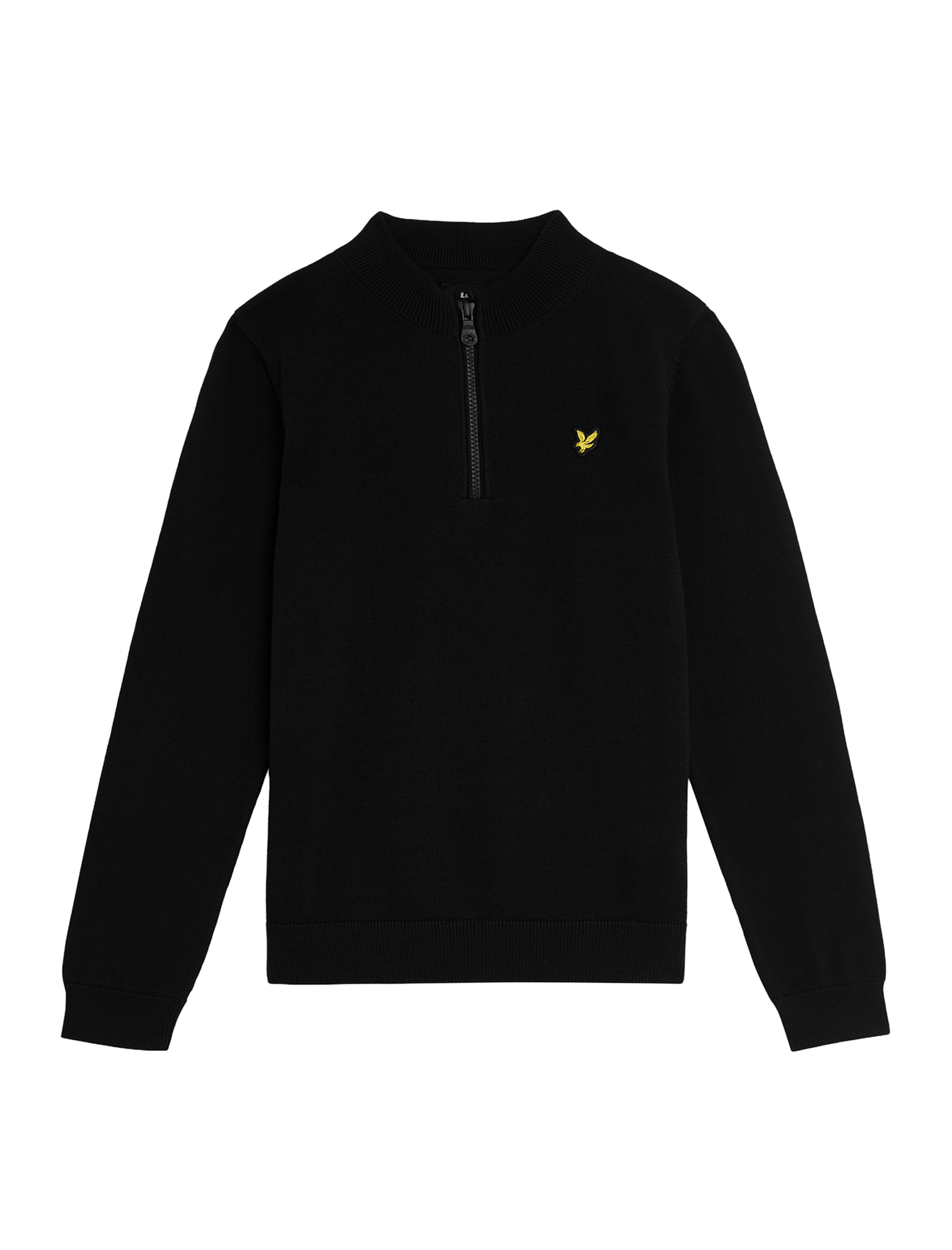 Half zip eagle knitwear jumper