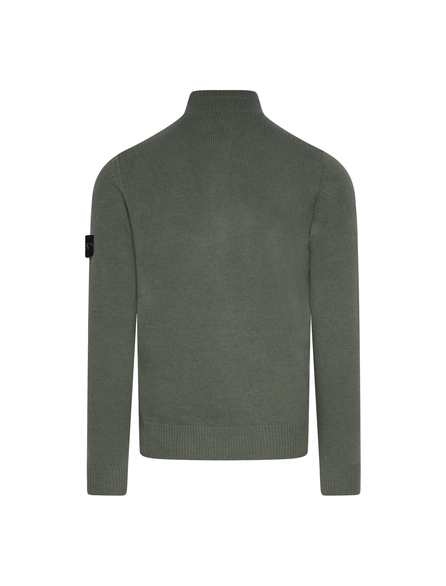 Half-zip lambswool jumper