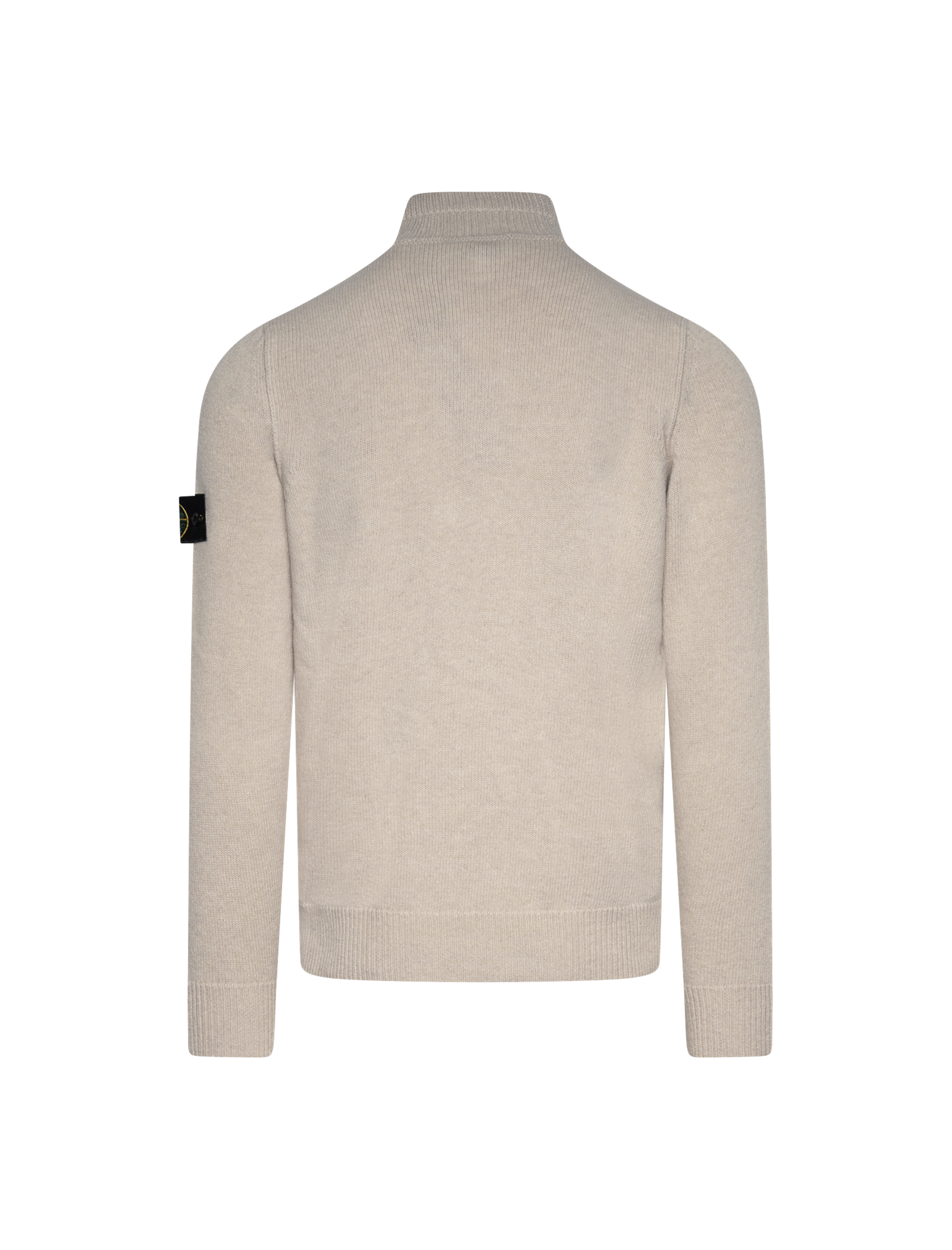 Half-zip lambswool jumper