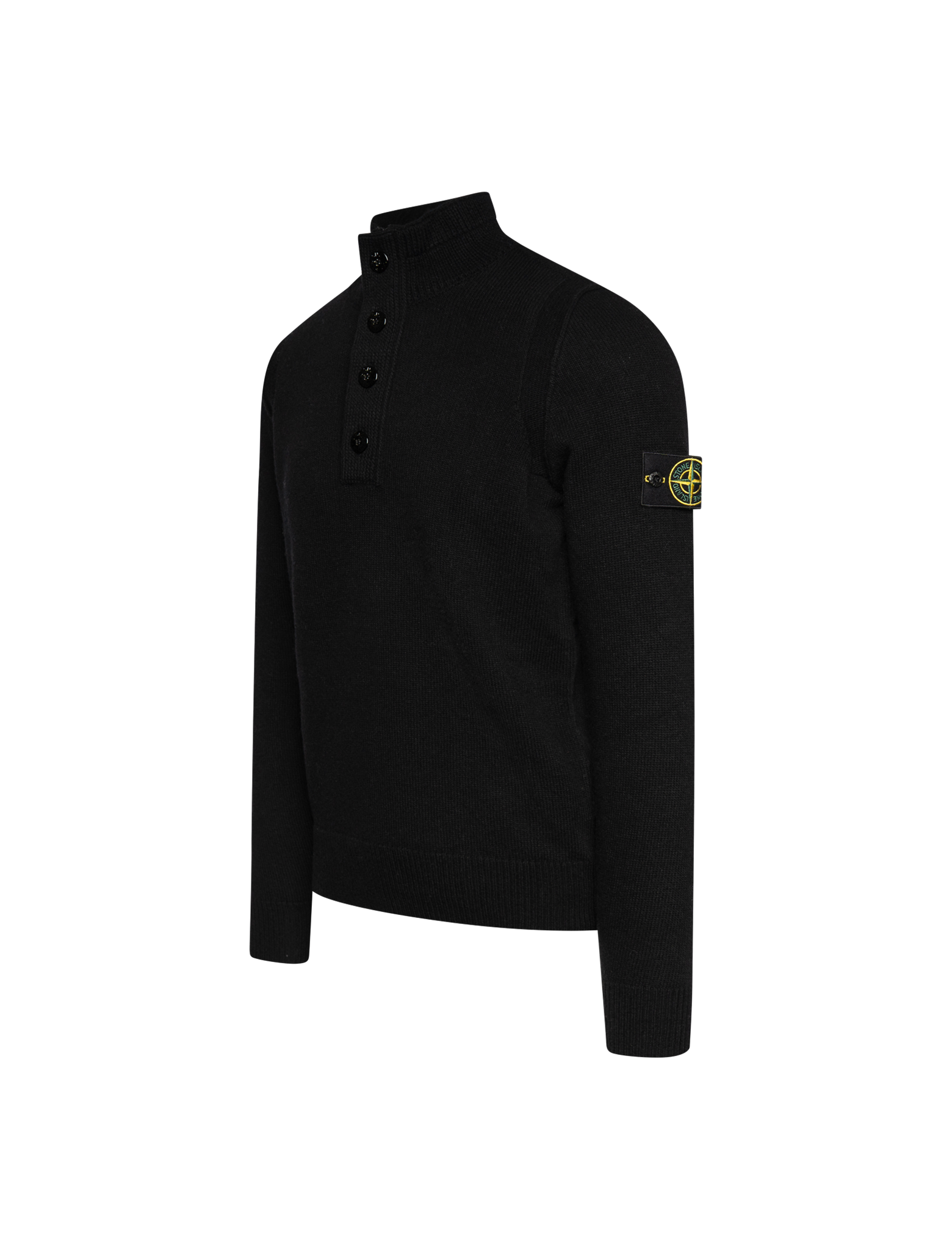 Half-zip lambswool jumper