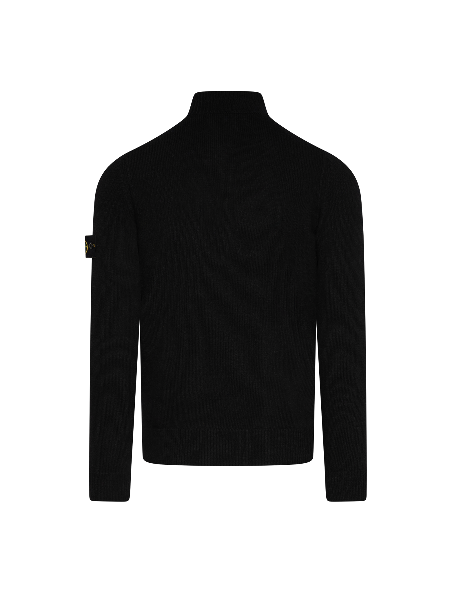 Half-zip lambswool jumper