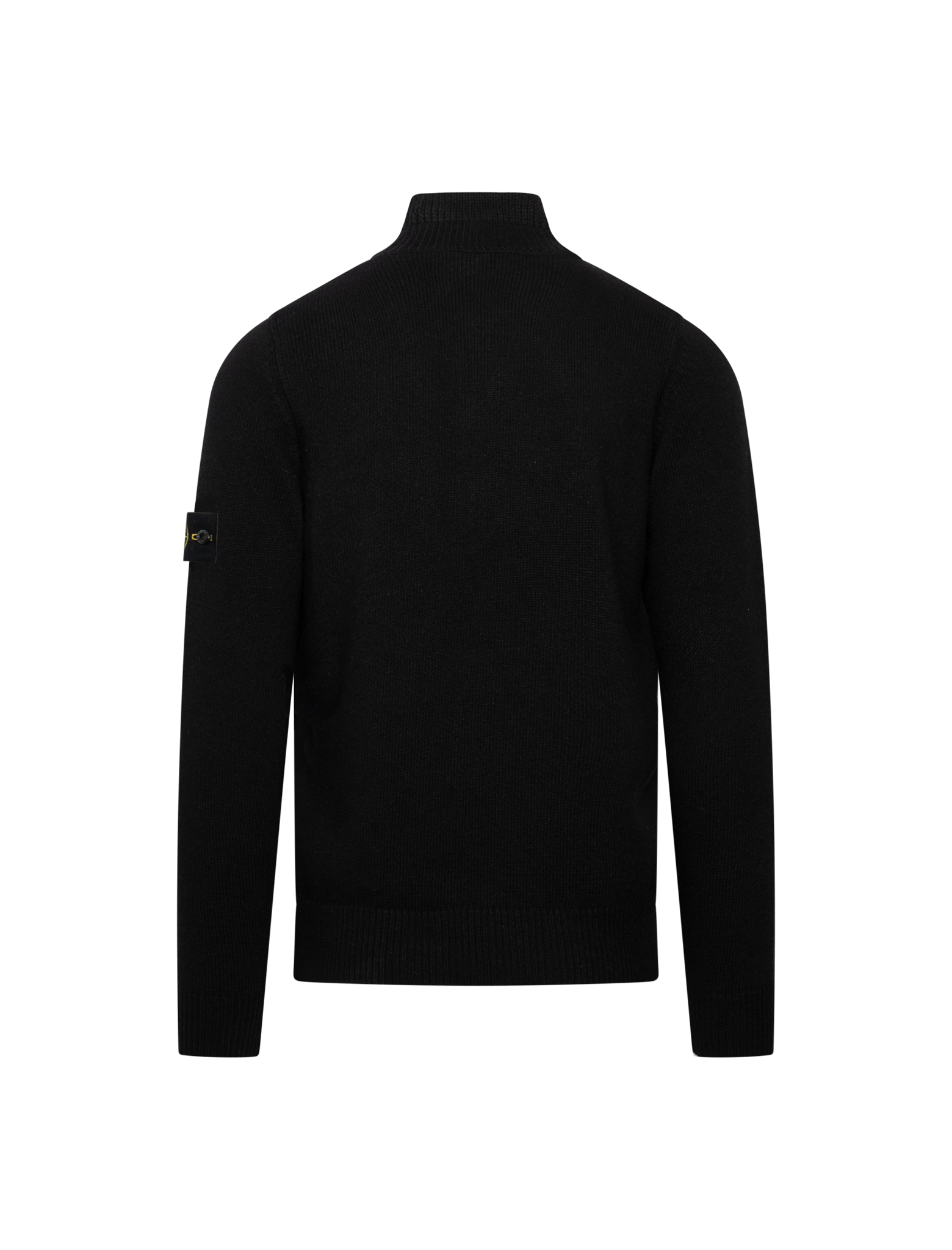Half-zip lambswool jumper
