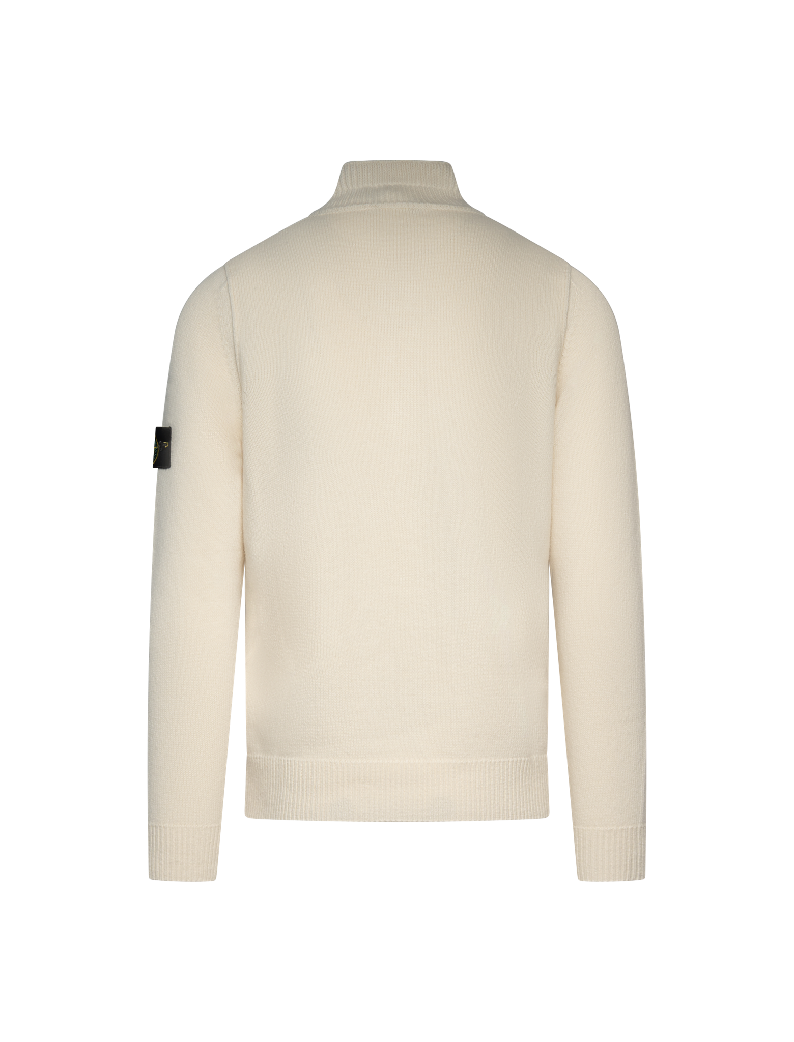 Half-zip lambswool jumper
