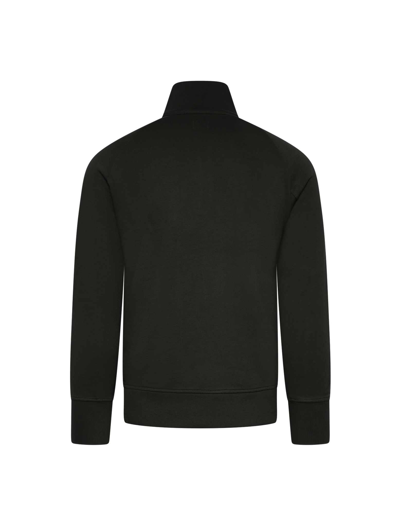 Half zip raised fleece sweater