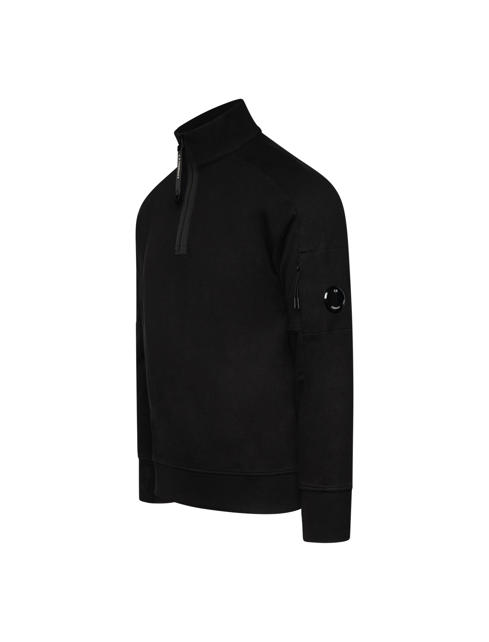 Half zip raised fleece sweater