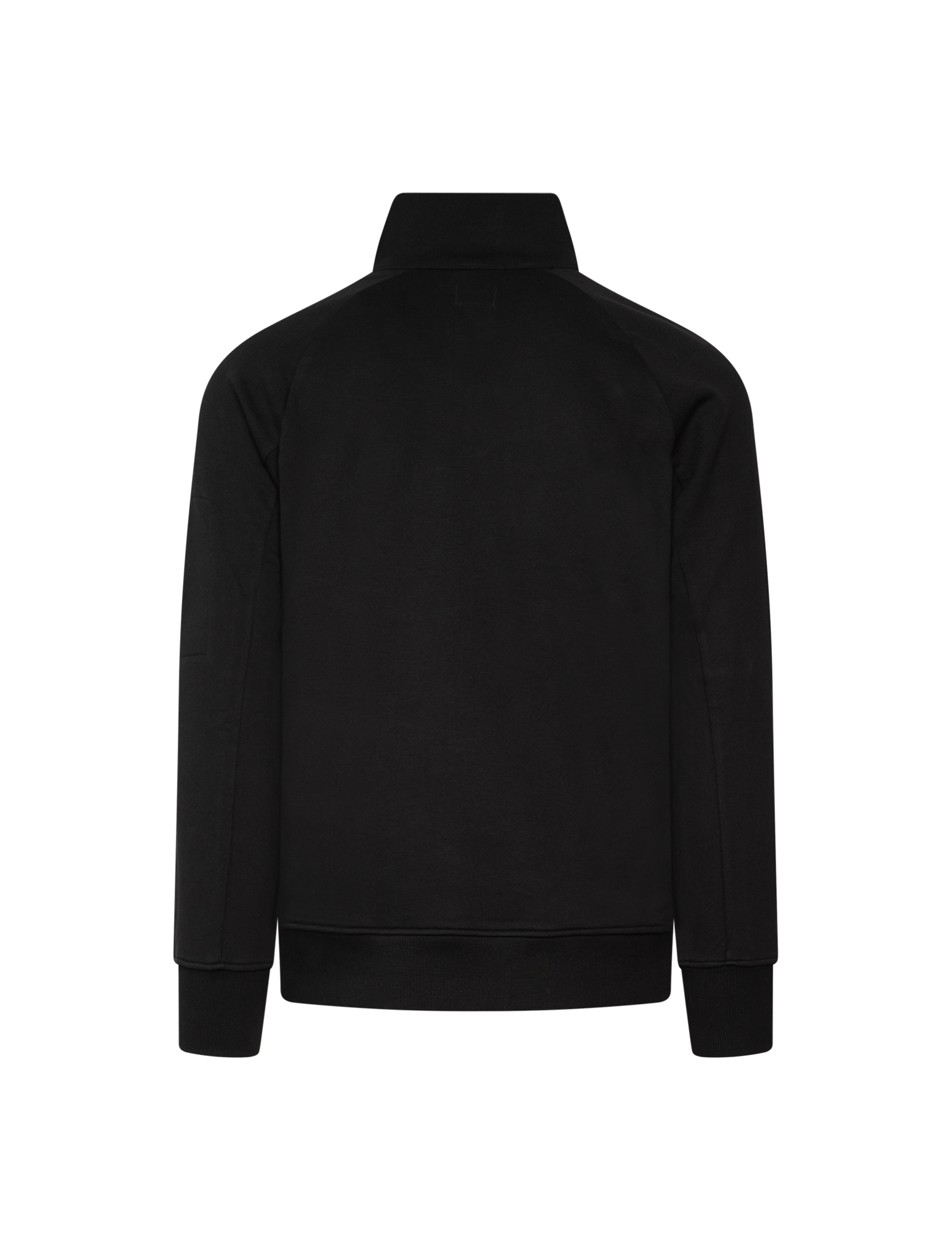 Half zip raised fleece sweater