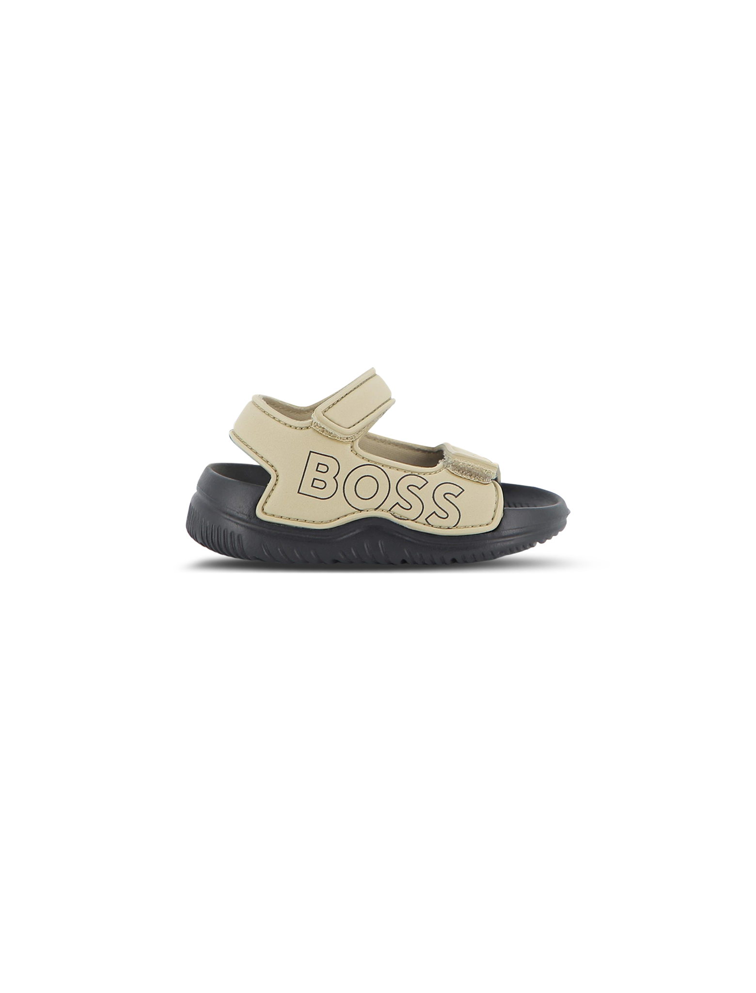 Hook & loop rubber sandals