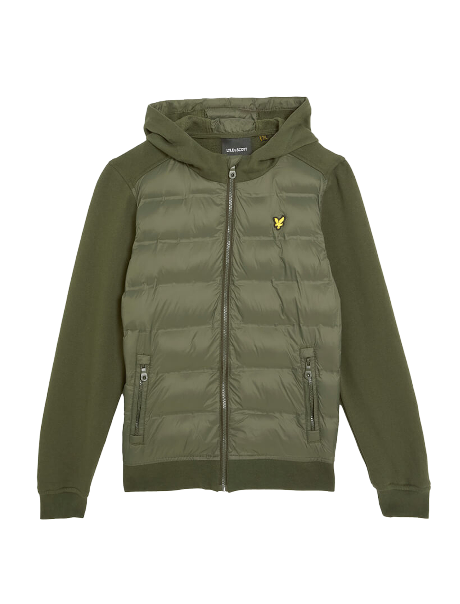 Hybrid hooded vest
