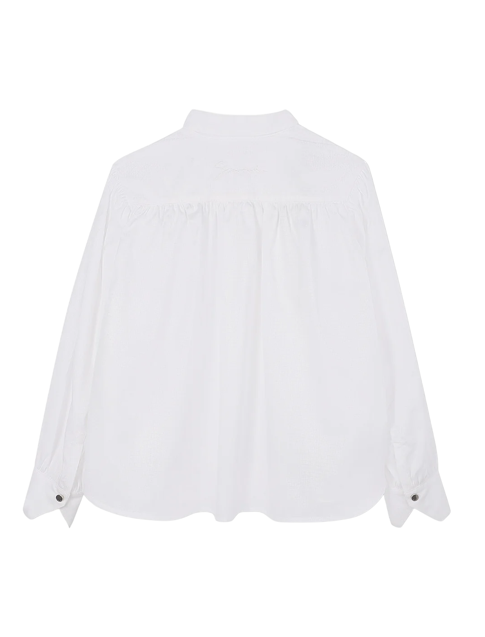 Jacquard cotton shirt