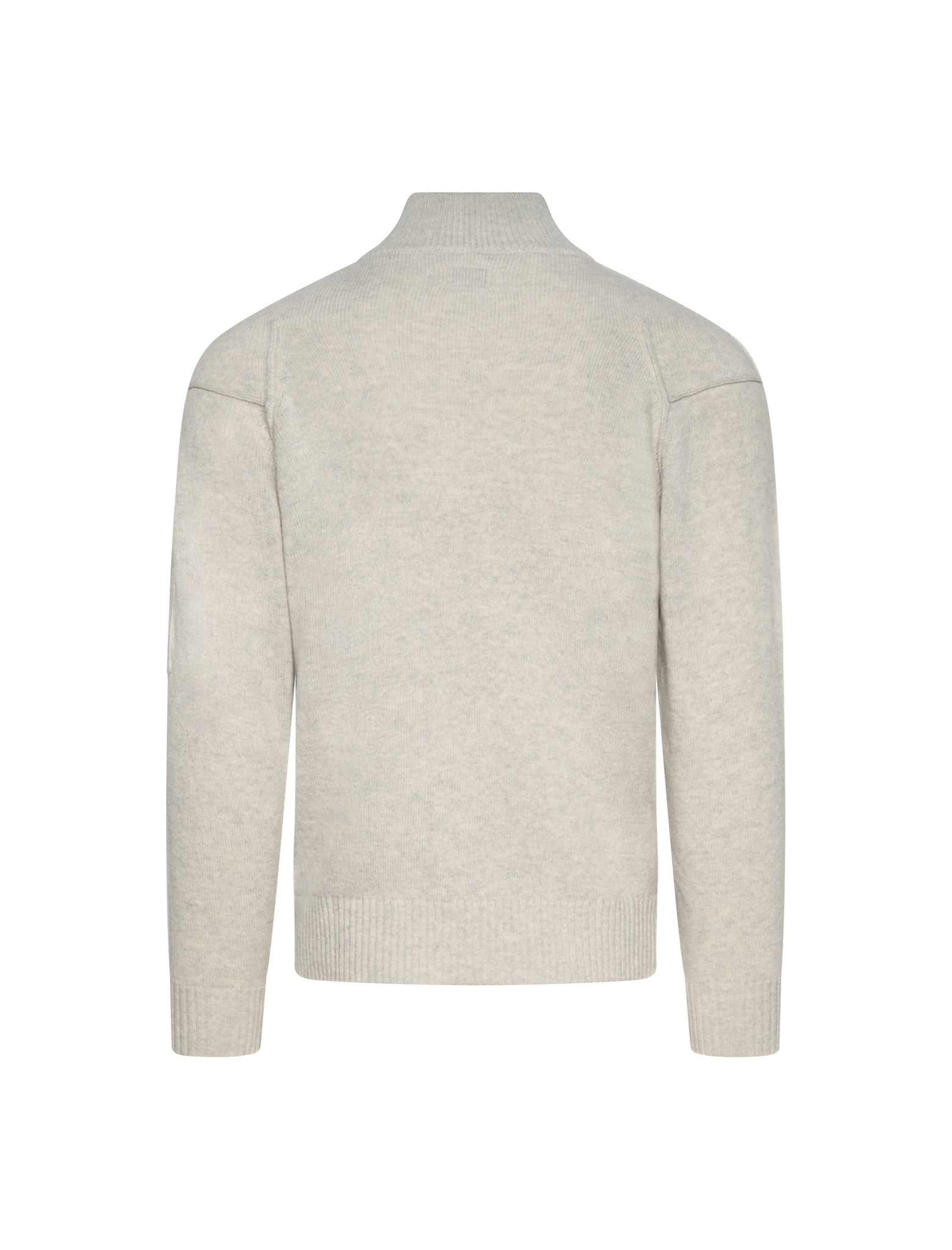 Lambswool GRS half zip sweater