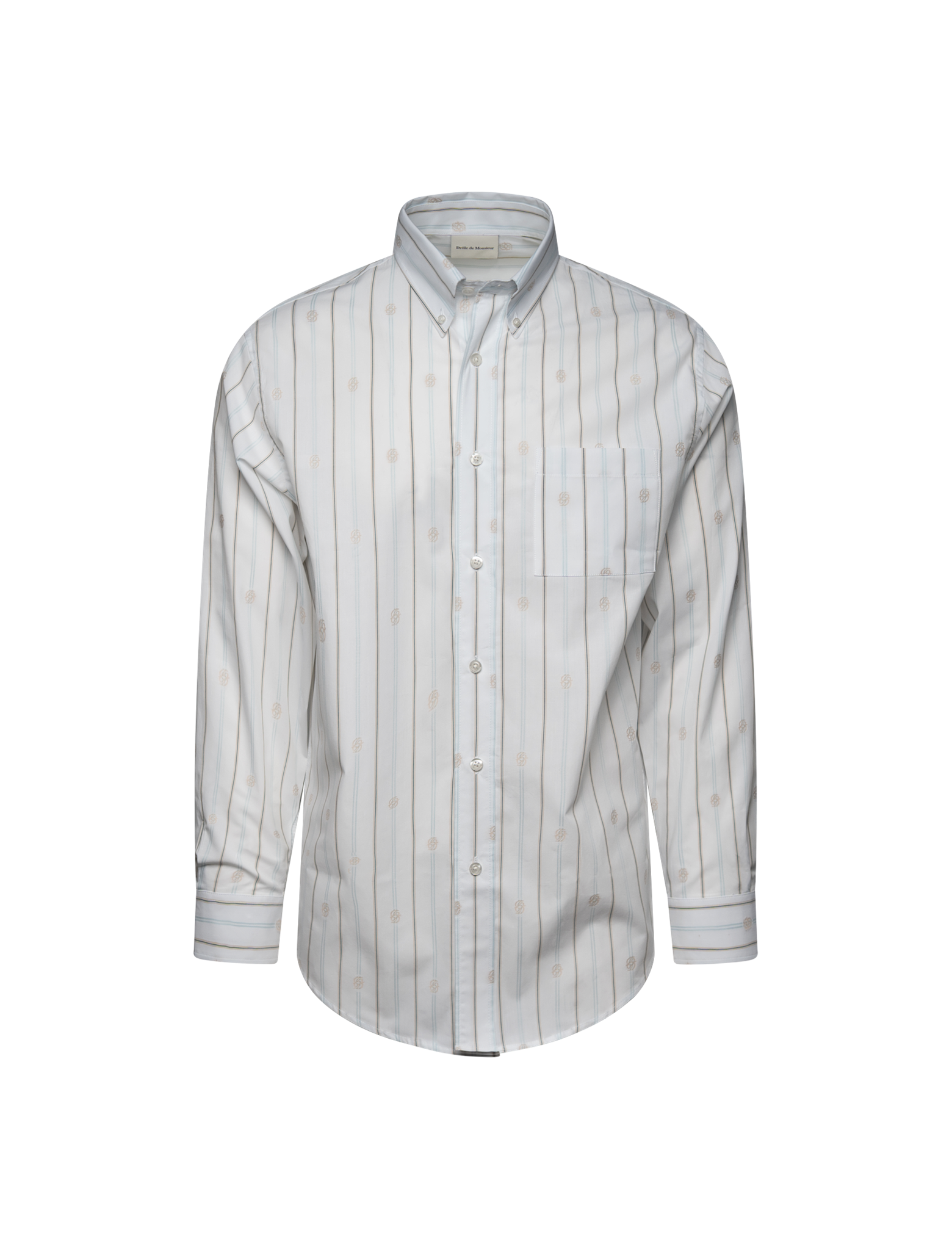 Le Chemise Raye Monogram shirt