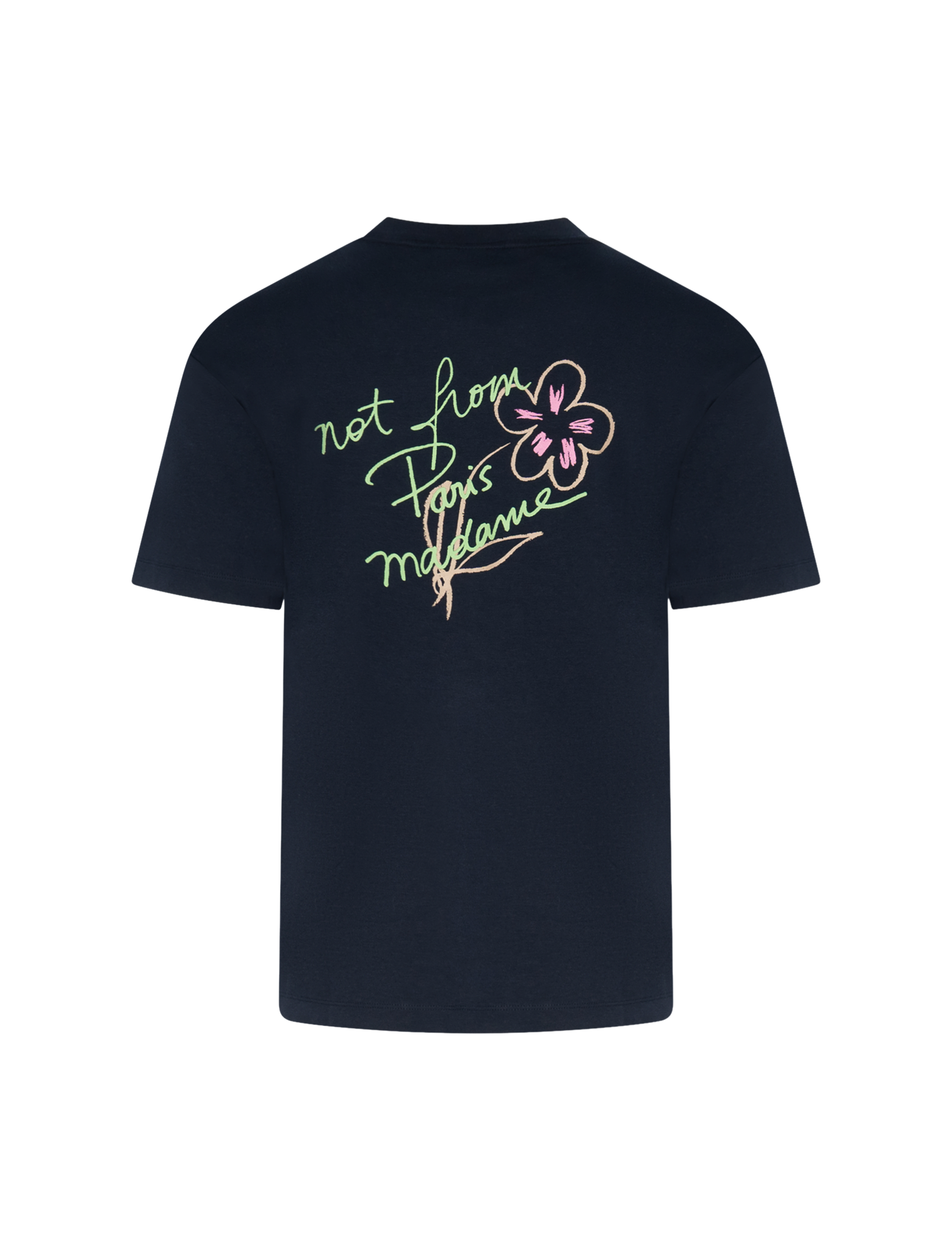 Le T-shirt Slogan Esquisse