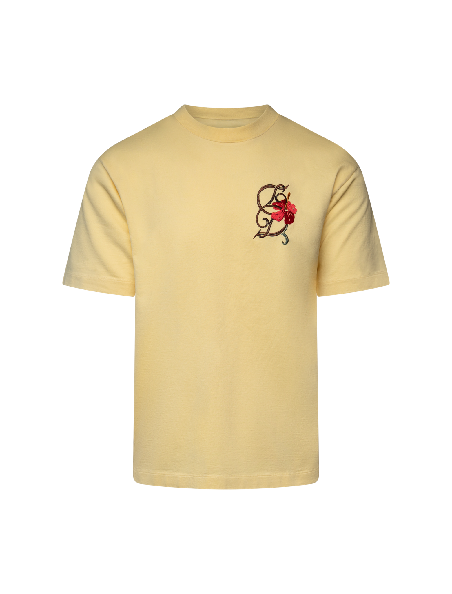 Le T-shirt Slogan Hibiscus bro
