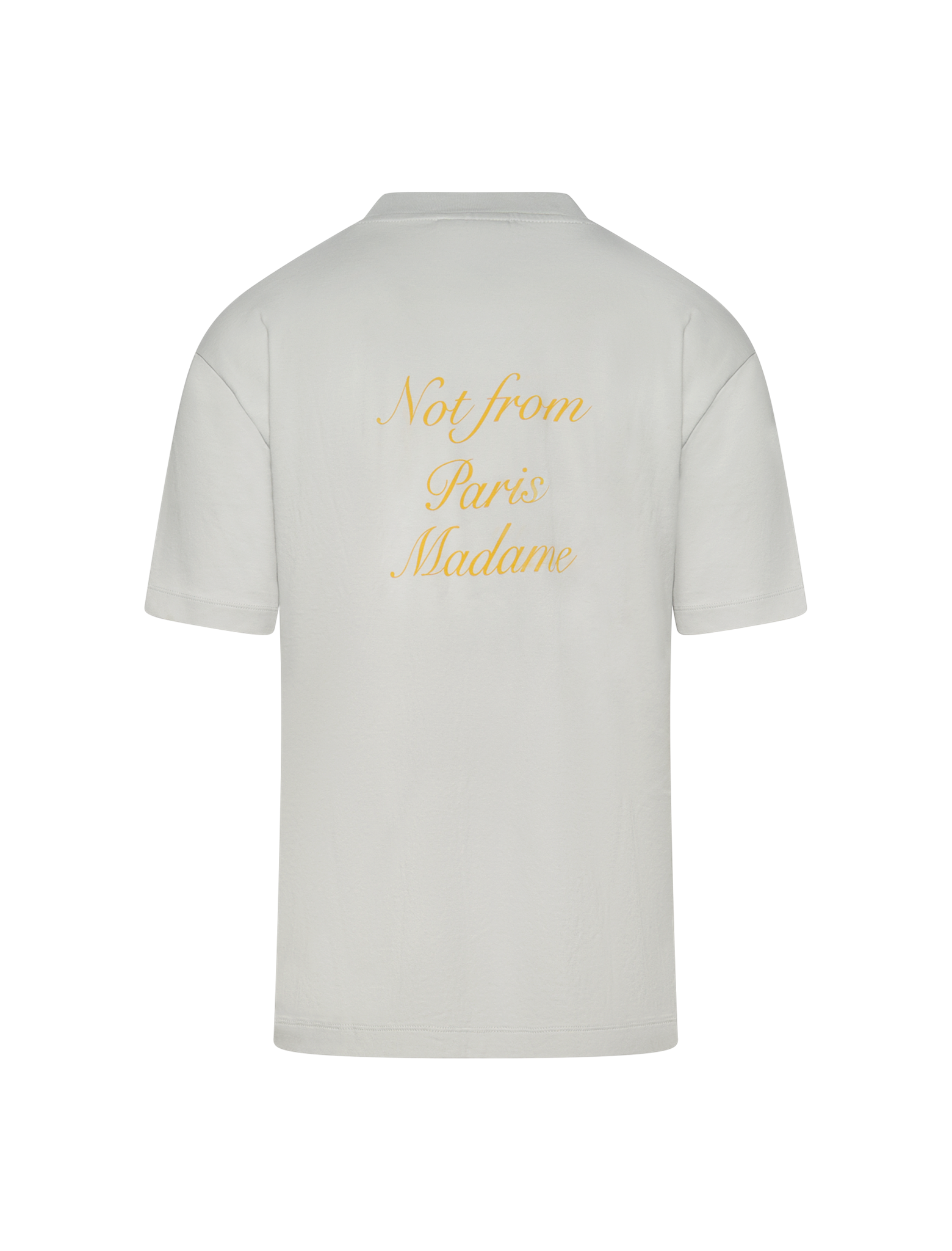 Le t-shirt Slogan Calligraphy