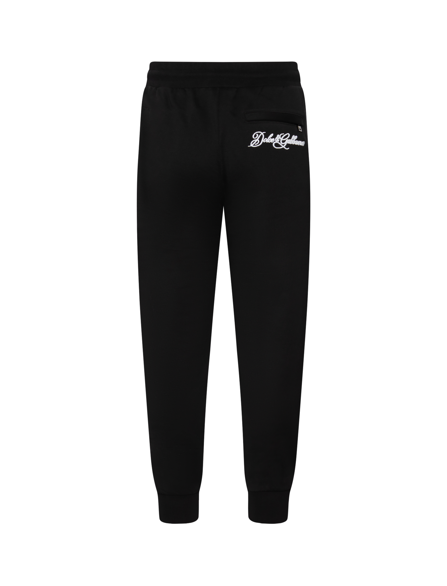 Logo embroidery jogging pants