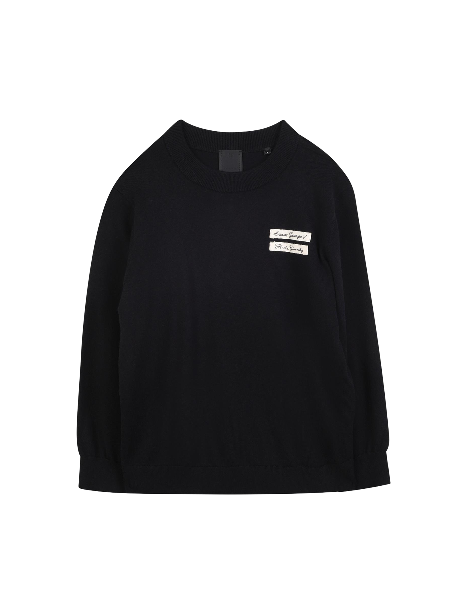 Logo knitted crewneck jumper